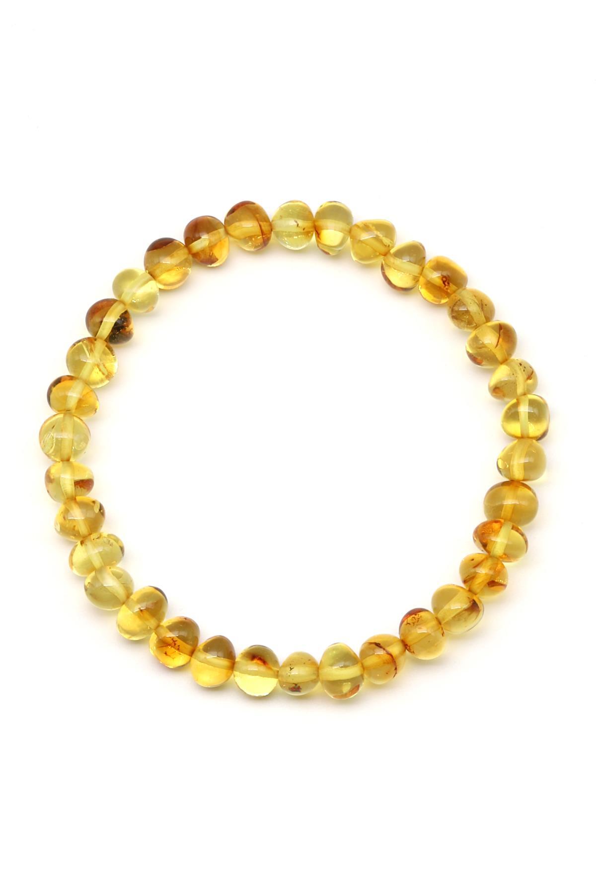 Damla Kehribar Bileklik