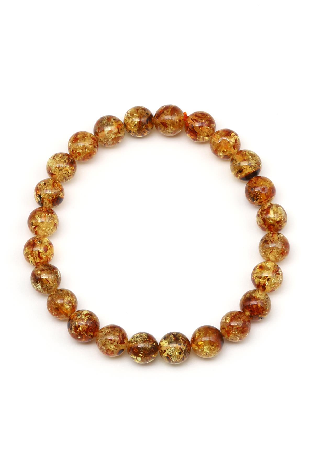 Damla Kehribar Bileklik