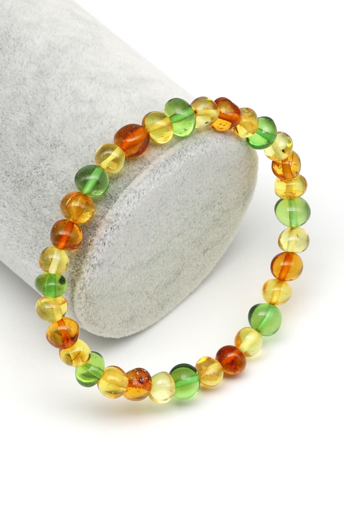 Damla Kehribar Bileklik