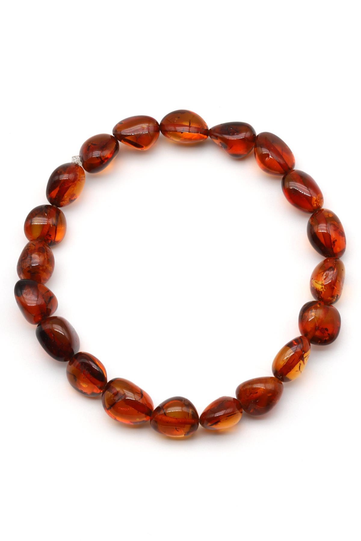 Damla Kehribar Bileklik