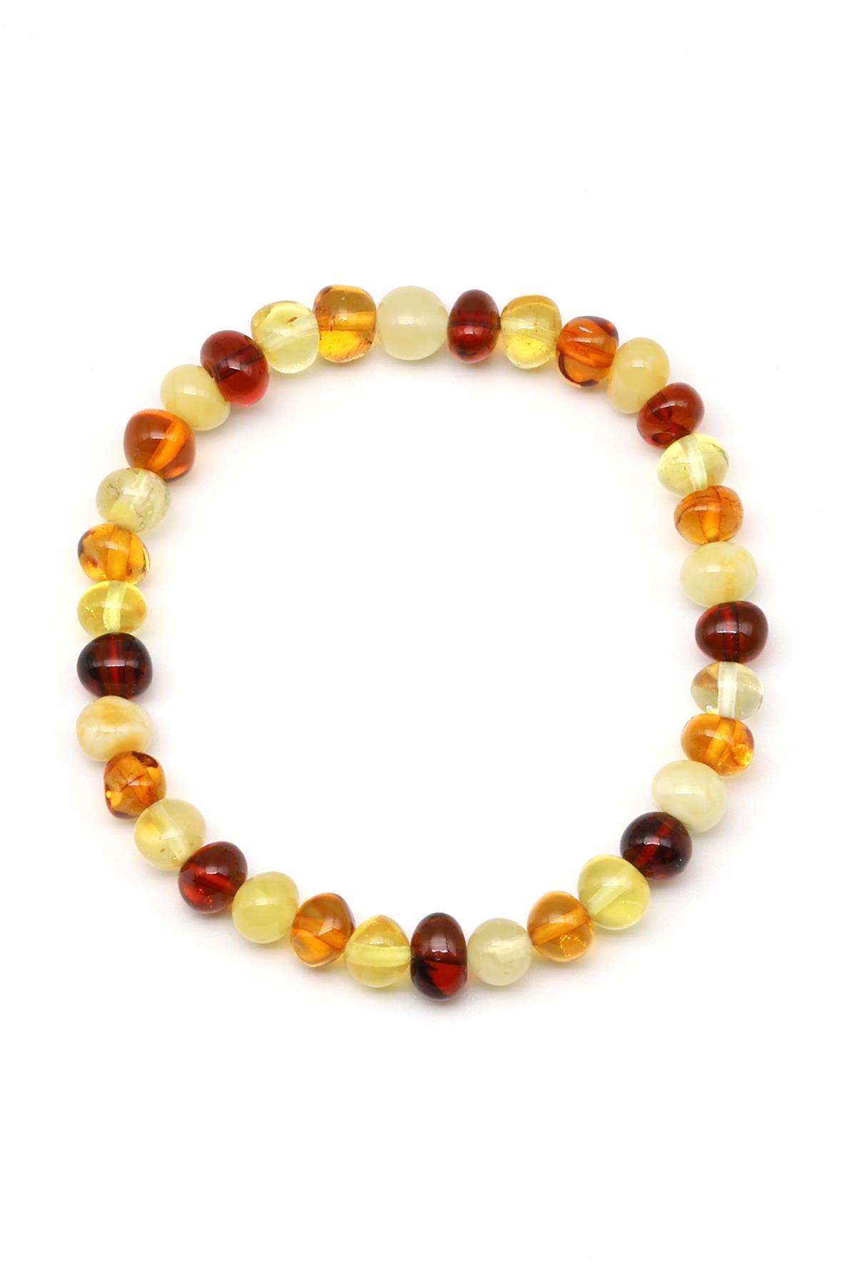 Damla Kehribar Bileklik