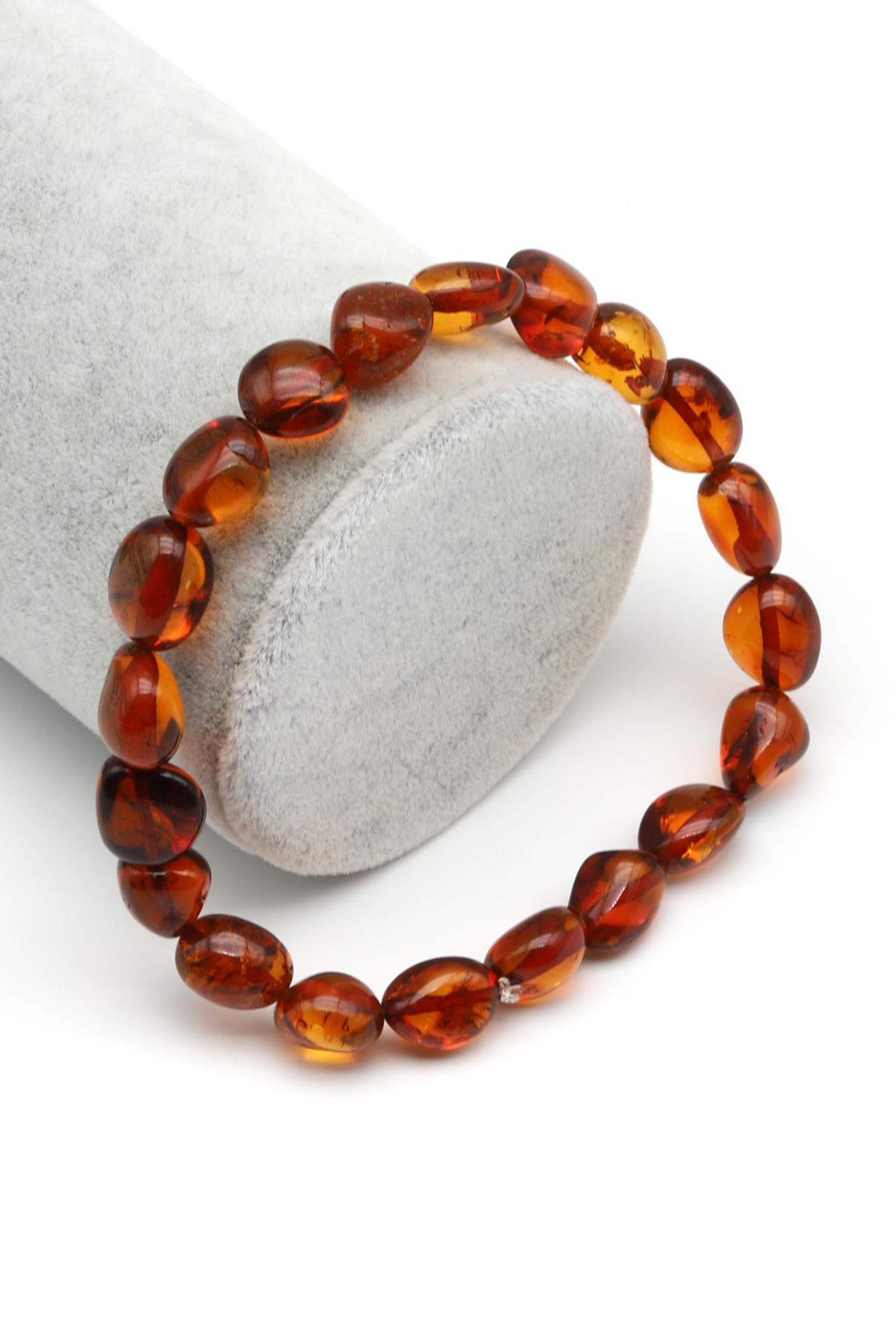 Damla Kehribar Bileklik