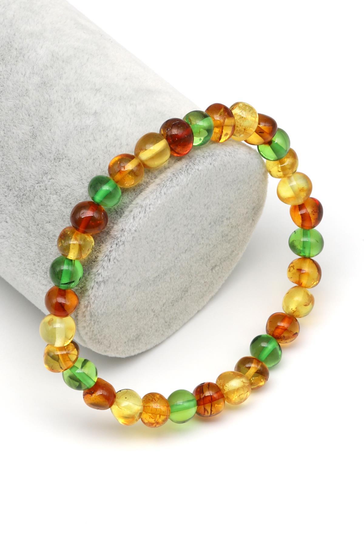 Damla Kehribar Bileklik