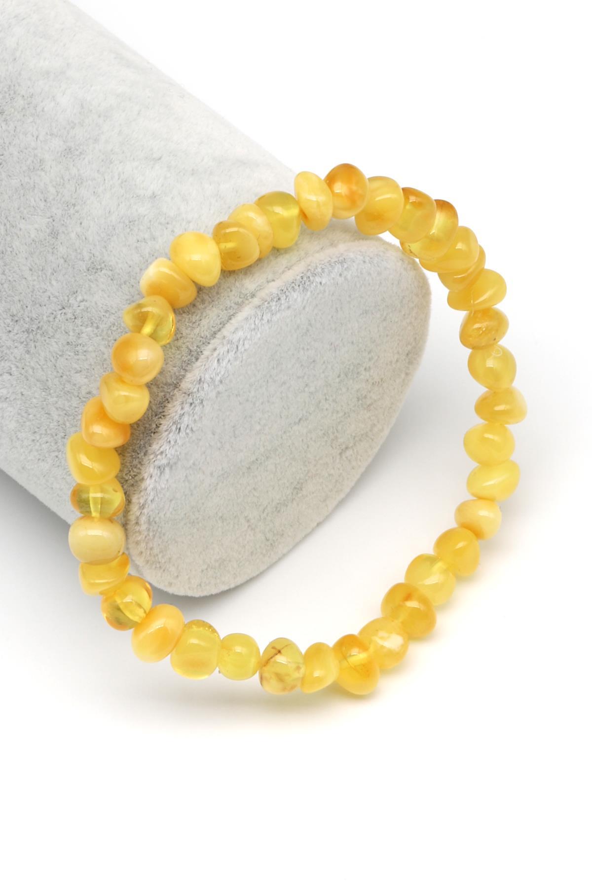 Damla Kehribar Bileklik