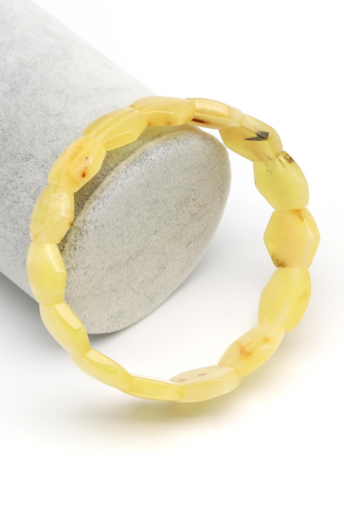 Damla Kehribar Bileklik