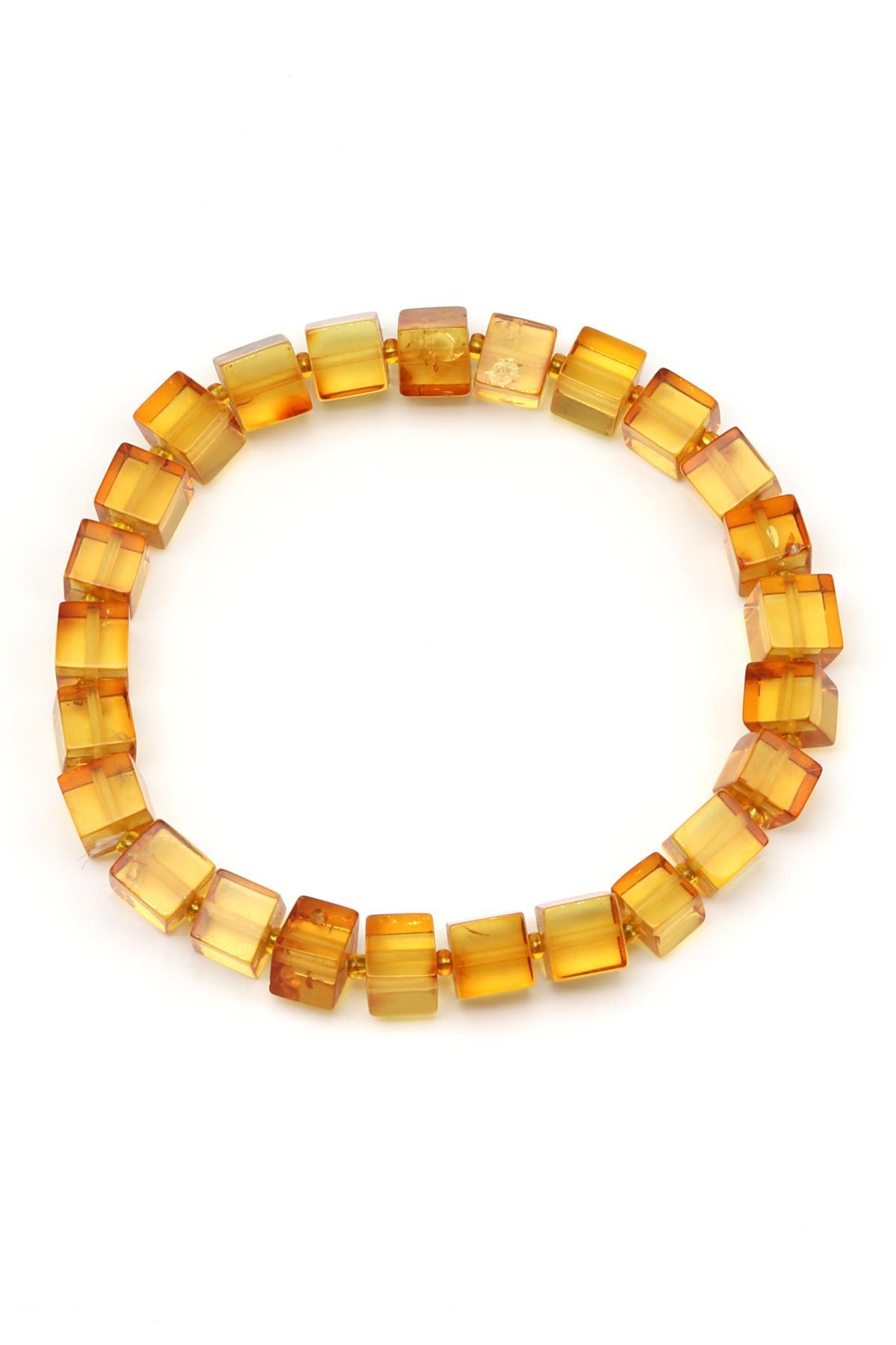 Damla Kehribar Bileklik