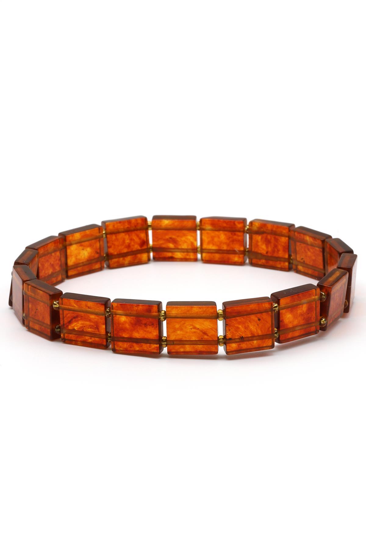 Damla Kehribar Bileklik