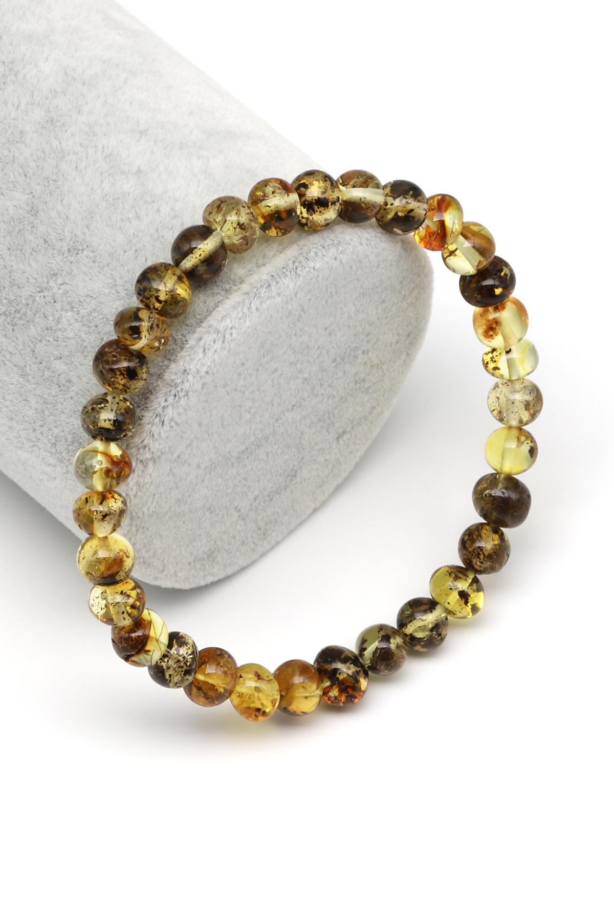 Damla Kehribar Bileklik