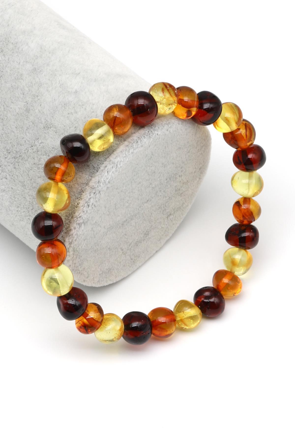 Damla Kehribar Bileklik