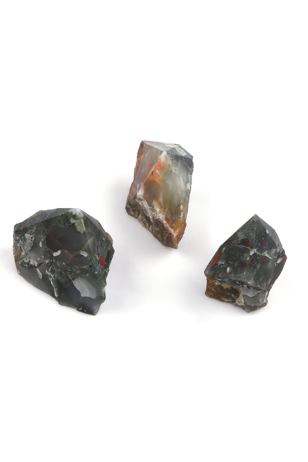 Dragon Blood Jasper Doğal Taş Obelisk Ham Parça