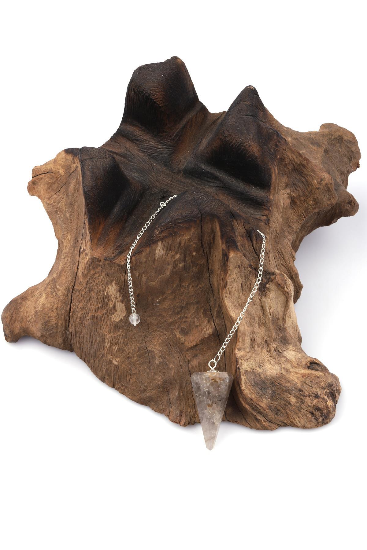 Dumanlı Kuvars Doğal Taş Pandül