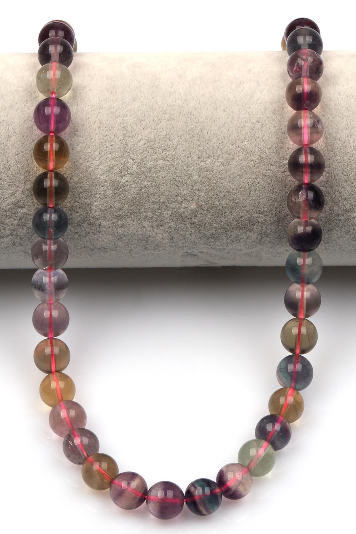 Florit (A Kalite)  Doğal Taş Dizi 8 mm Küre Kesim