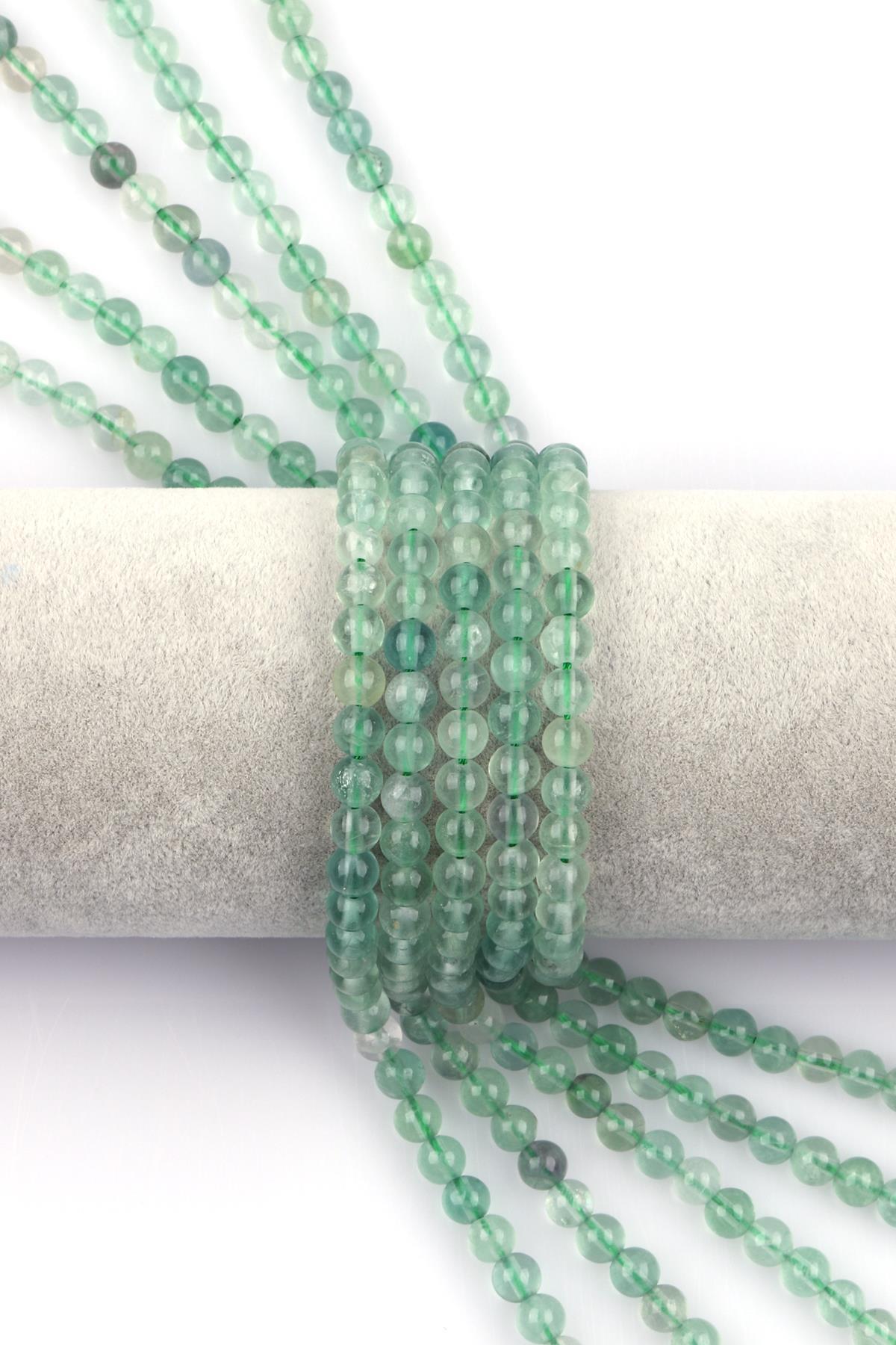 Florit Doğal Taş Dizi 6 mm Küre Kesim