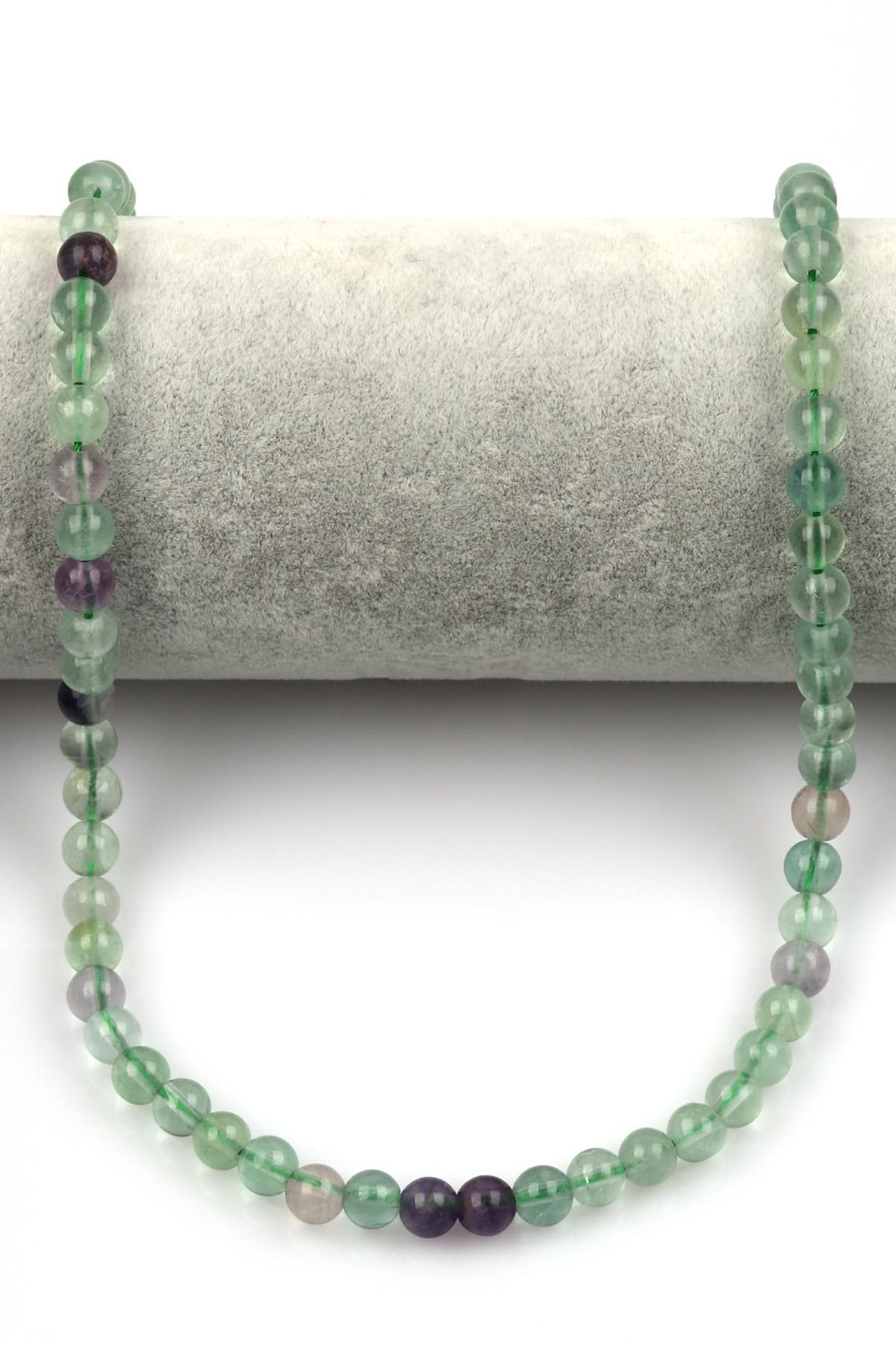 Florit Doğal Taş Dizi 6 mm Küre Kesim