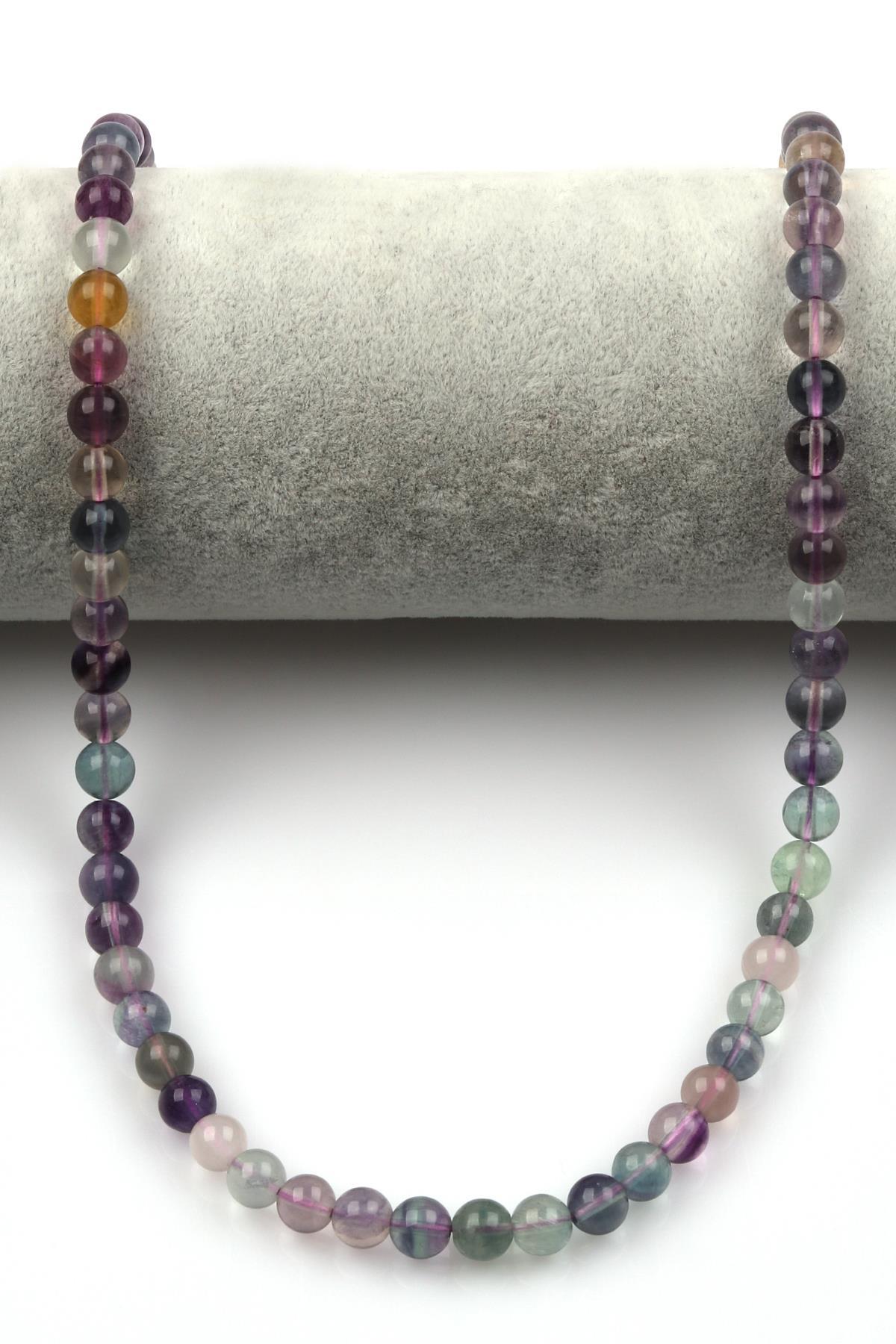 Florit Doğal Taş Dizi 6 mm Küre Kesim