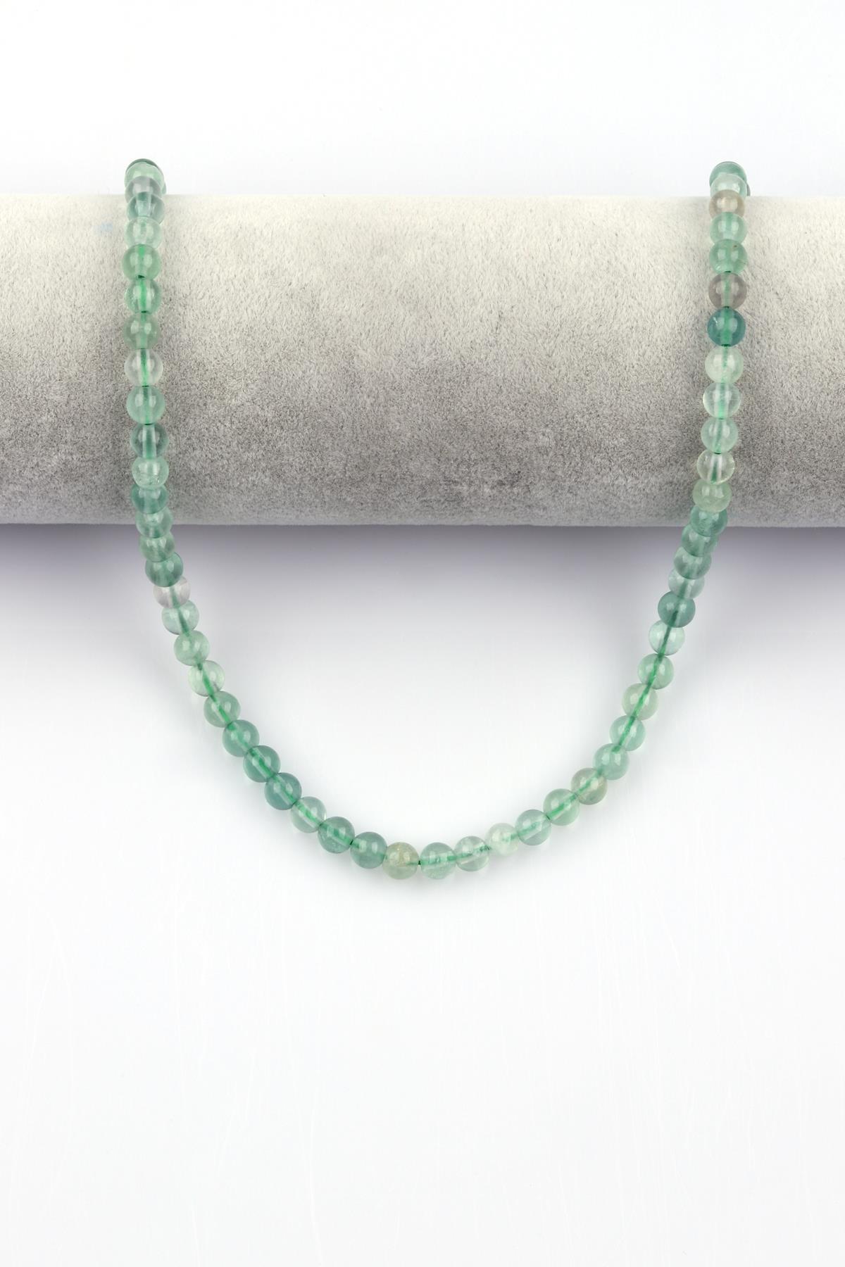 Florit Doğal Taş Dizi 6 mm Küre Kesim