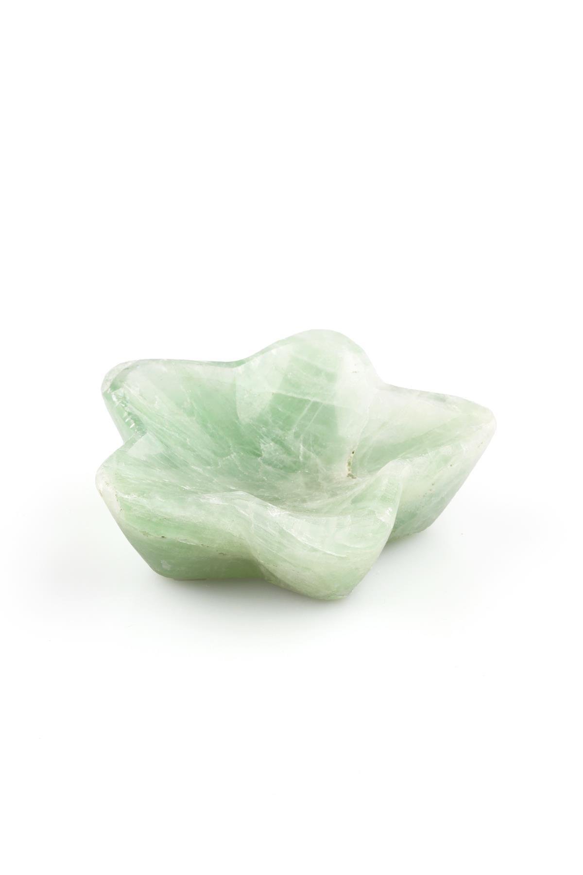 Florit Doğal Taş İçi Oyuk Parça