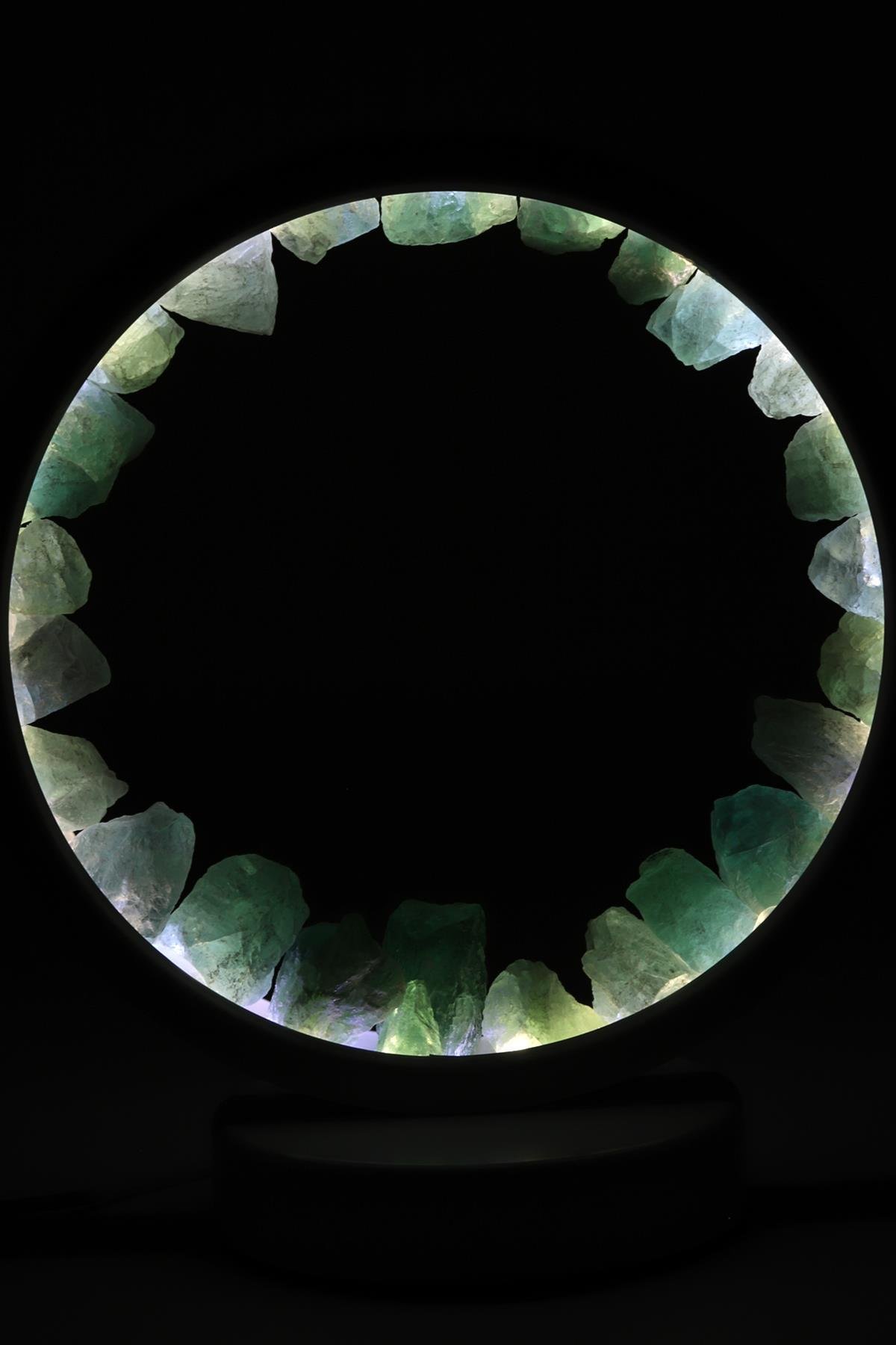 Florit Doğal Taş Lamba