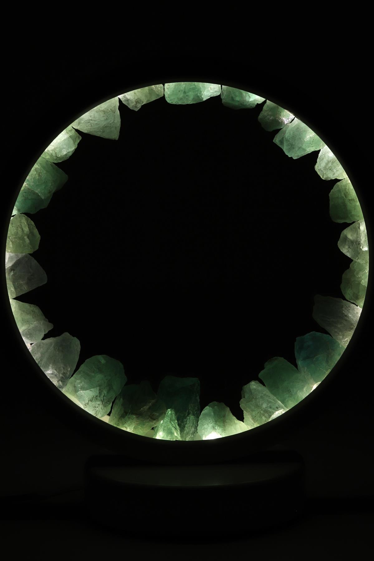 Florit Doğal Taş Lamba