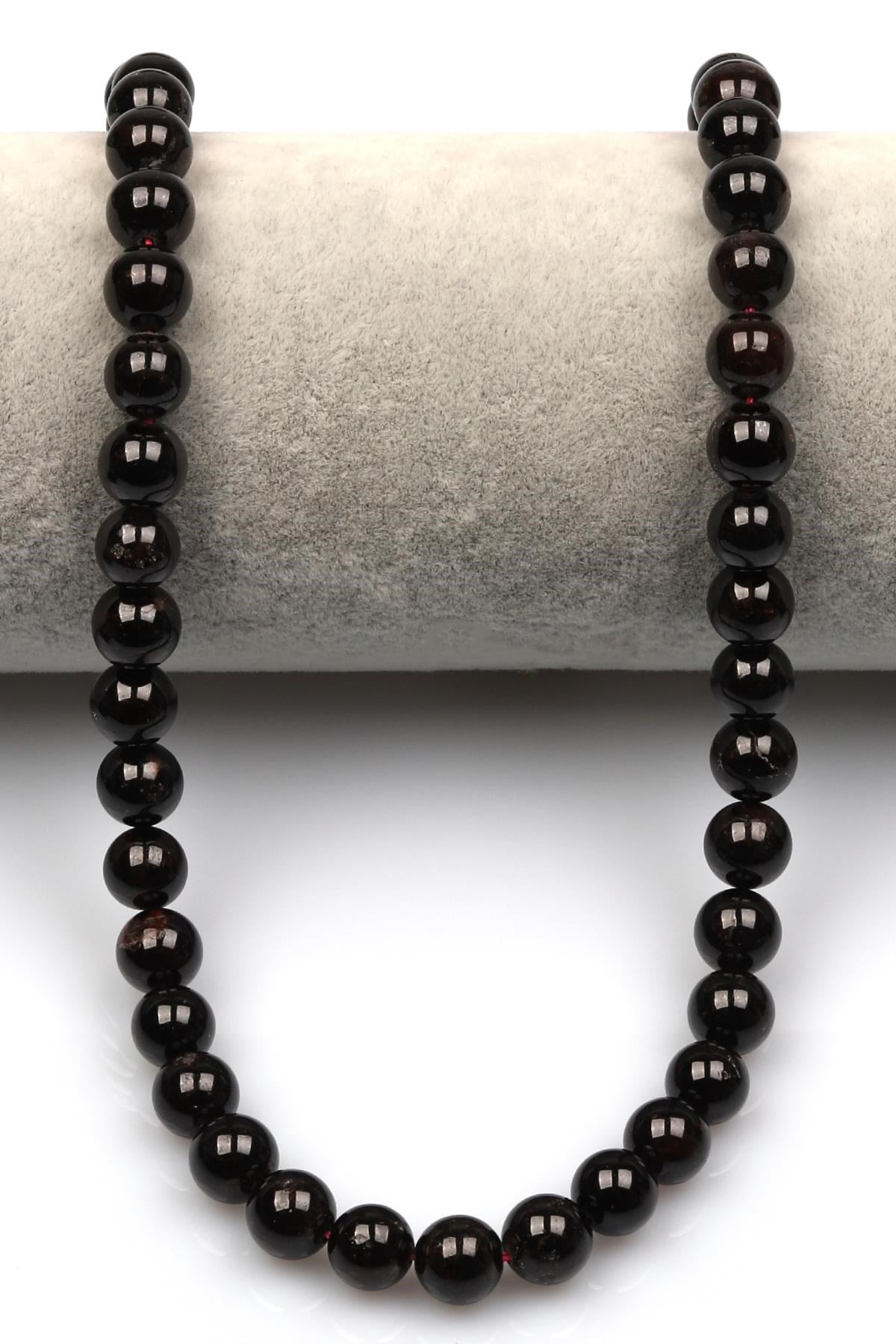 Garnet Doğal Taş Dizi 8 mm Küre Kesim