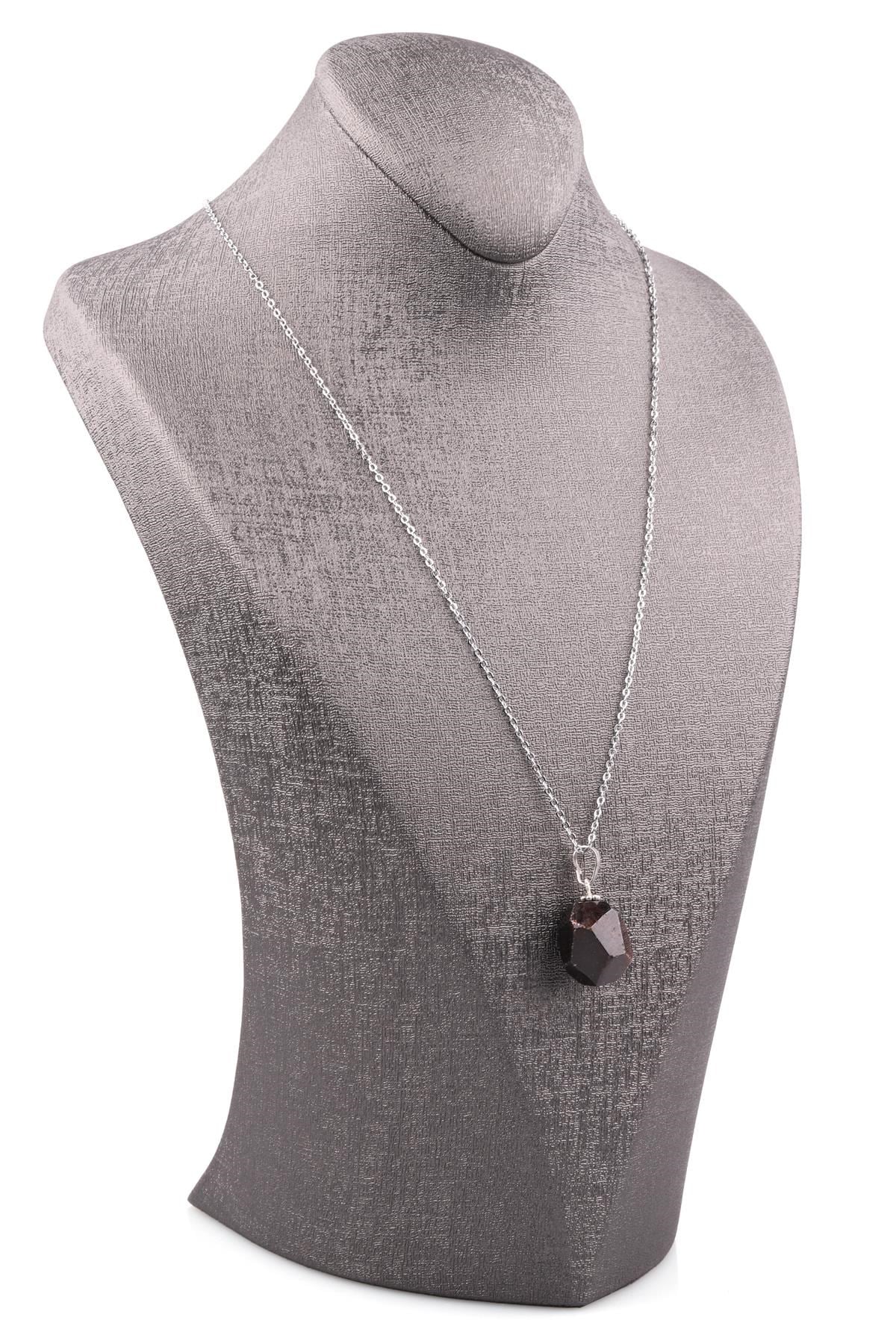 Garnet - Lal Doğal Taş Kolye