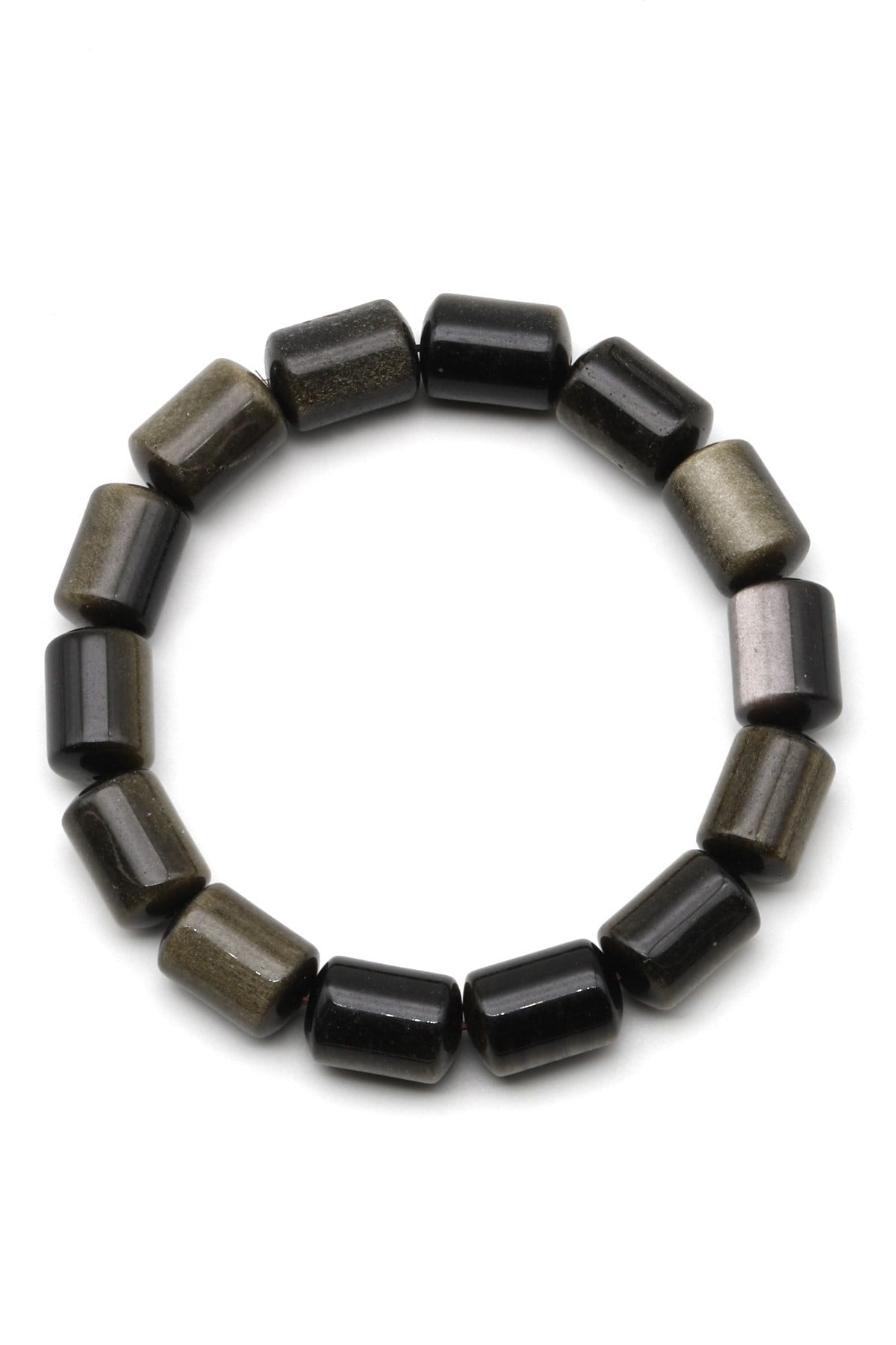 Golden Obsidyen Doğal Taş Bileklik 10 x 14 mm Özel Kesim - BLK-2450
