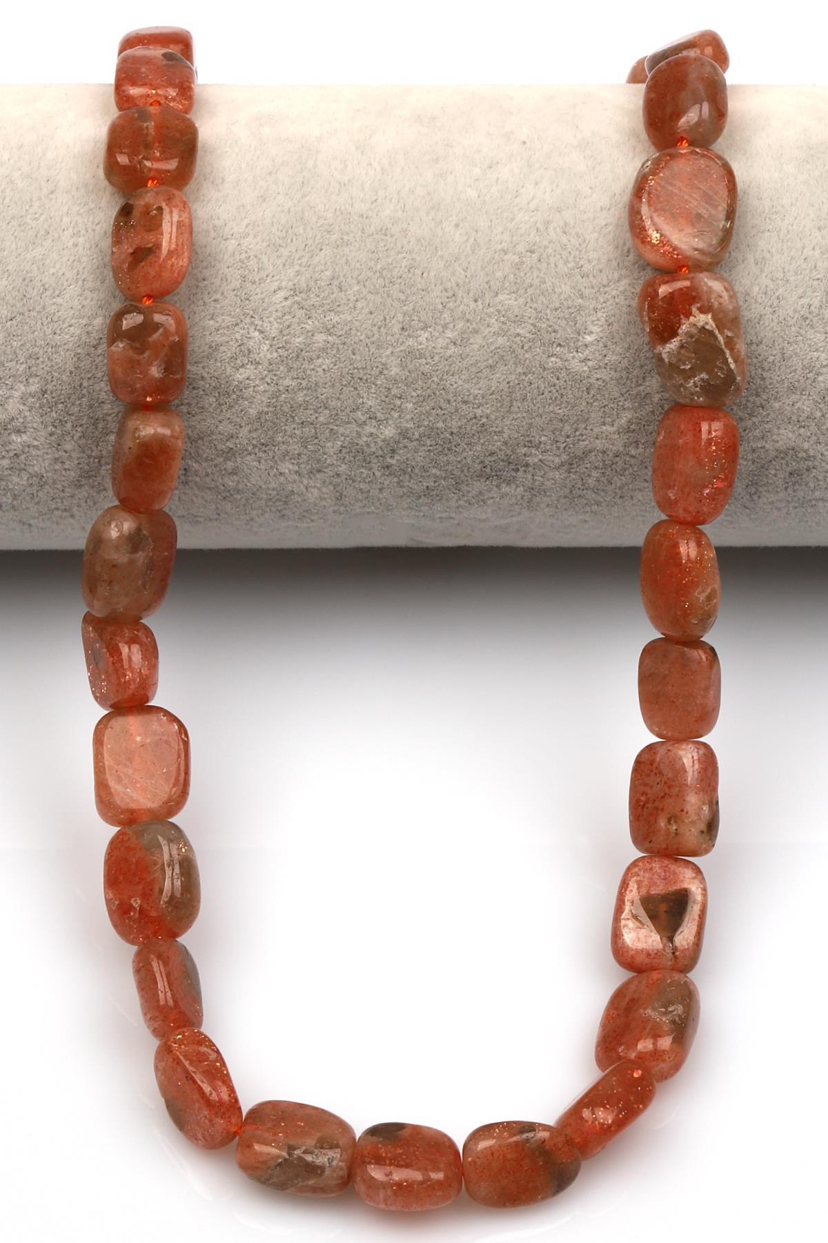 Güneş Taşı Doğal Taş Dizi 9 x 11 mm Özel Kesim