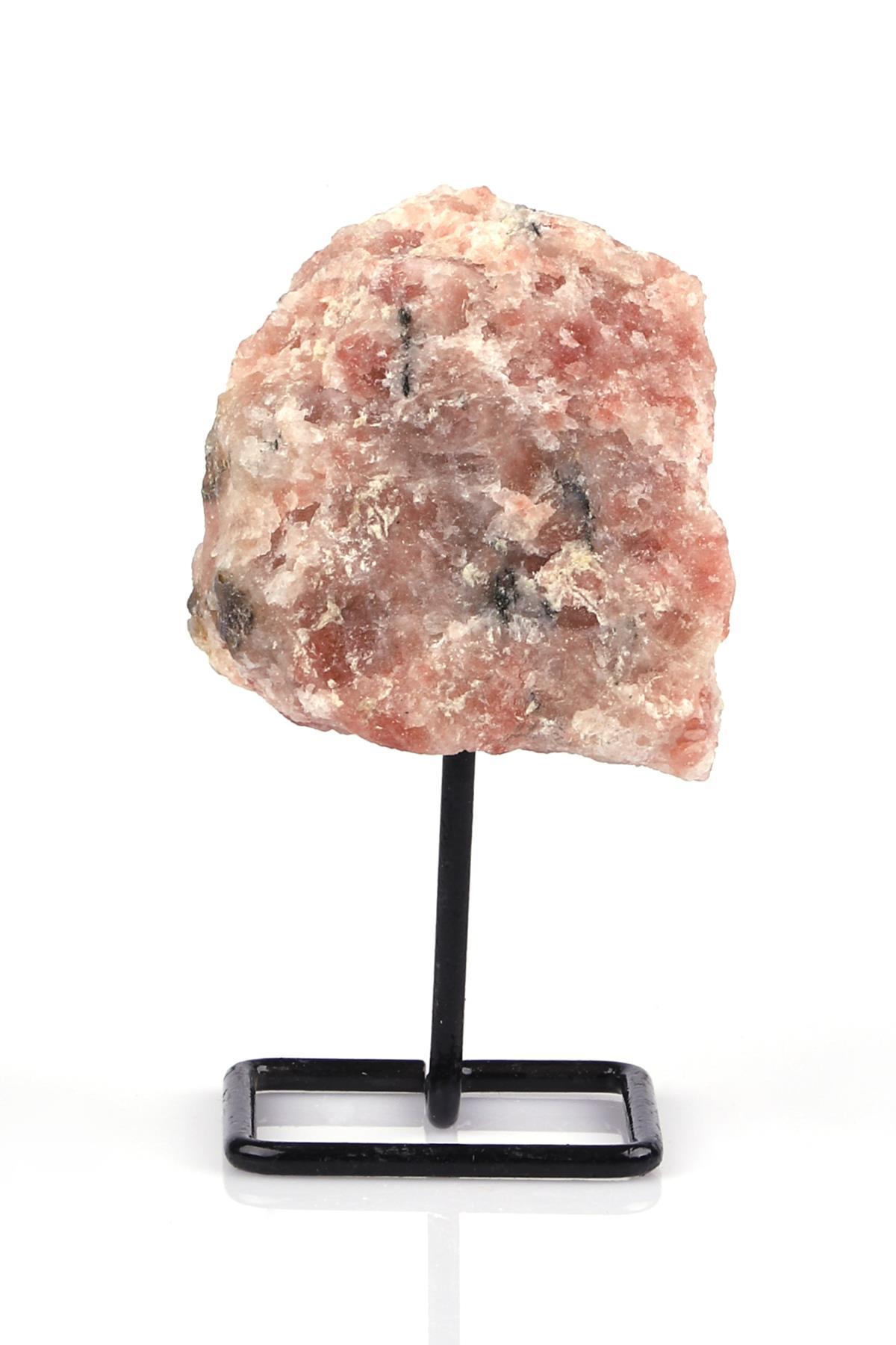 Güneş Taşı Doğal Taş Standlı Parça