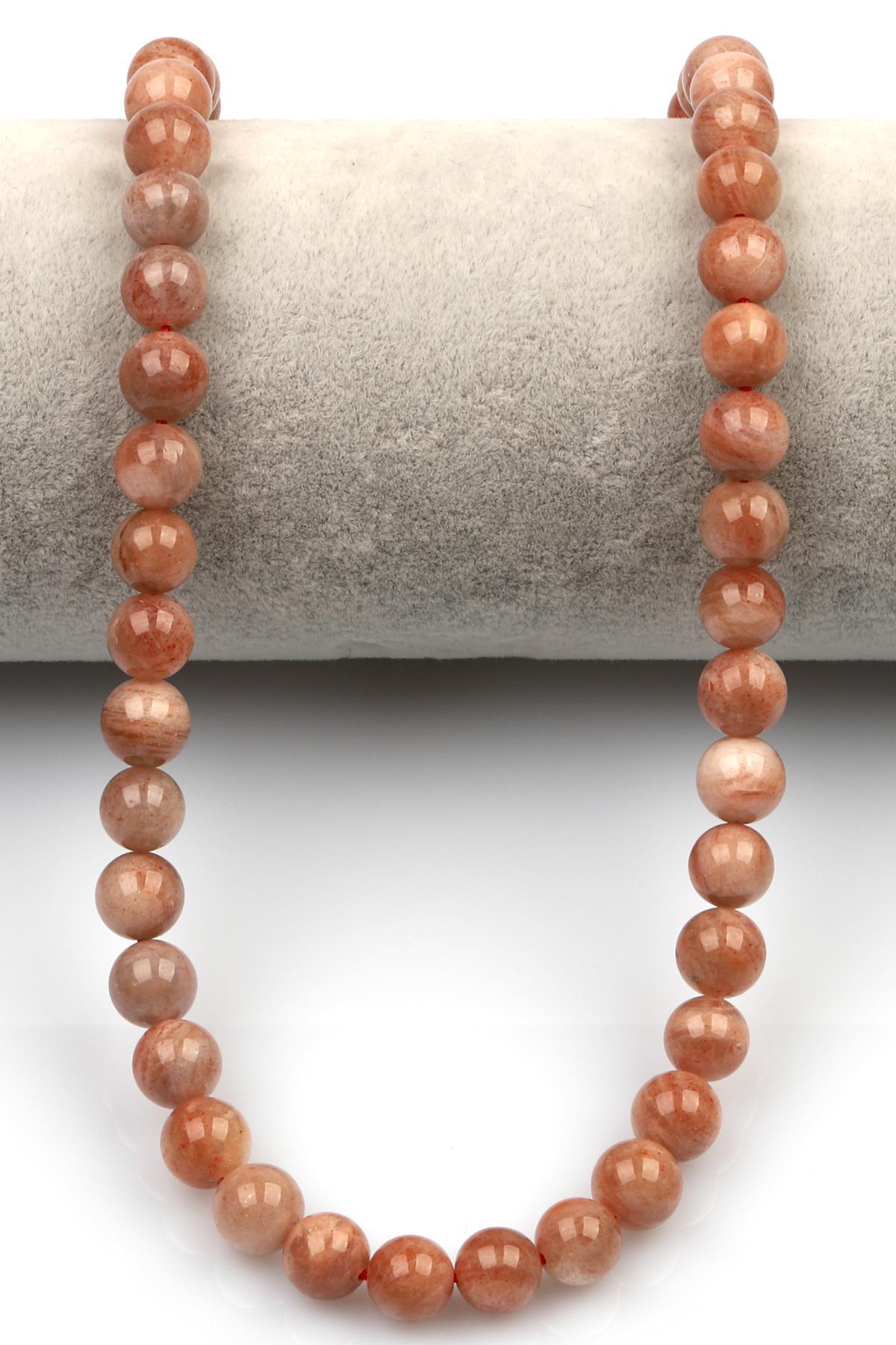 Güneş Taşı Doğaltaş Dizi 8 mm Küre Kesim