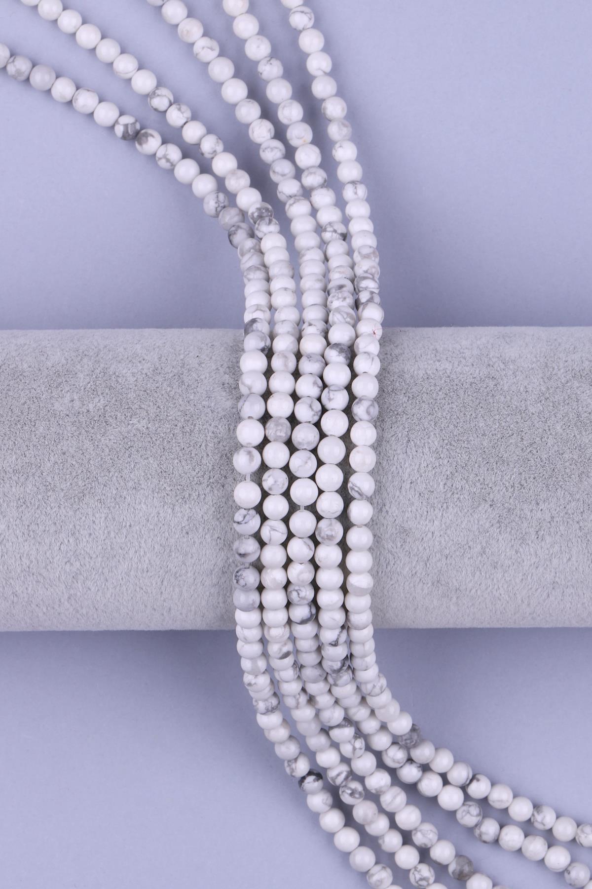 Havlit Doğal Taş Dizi 4 mm Küre Kesim