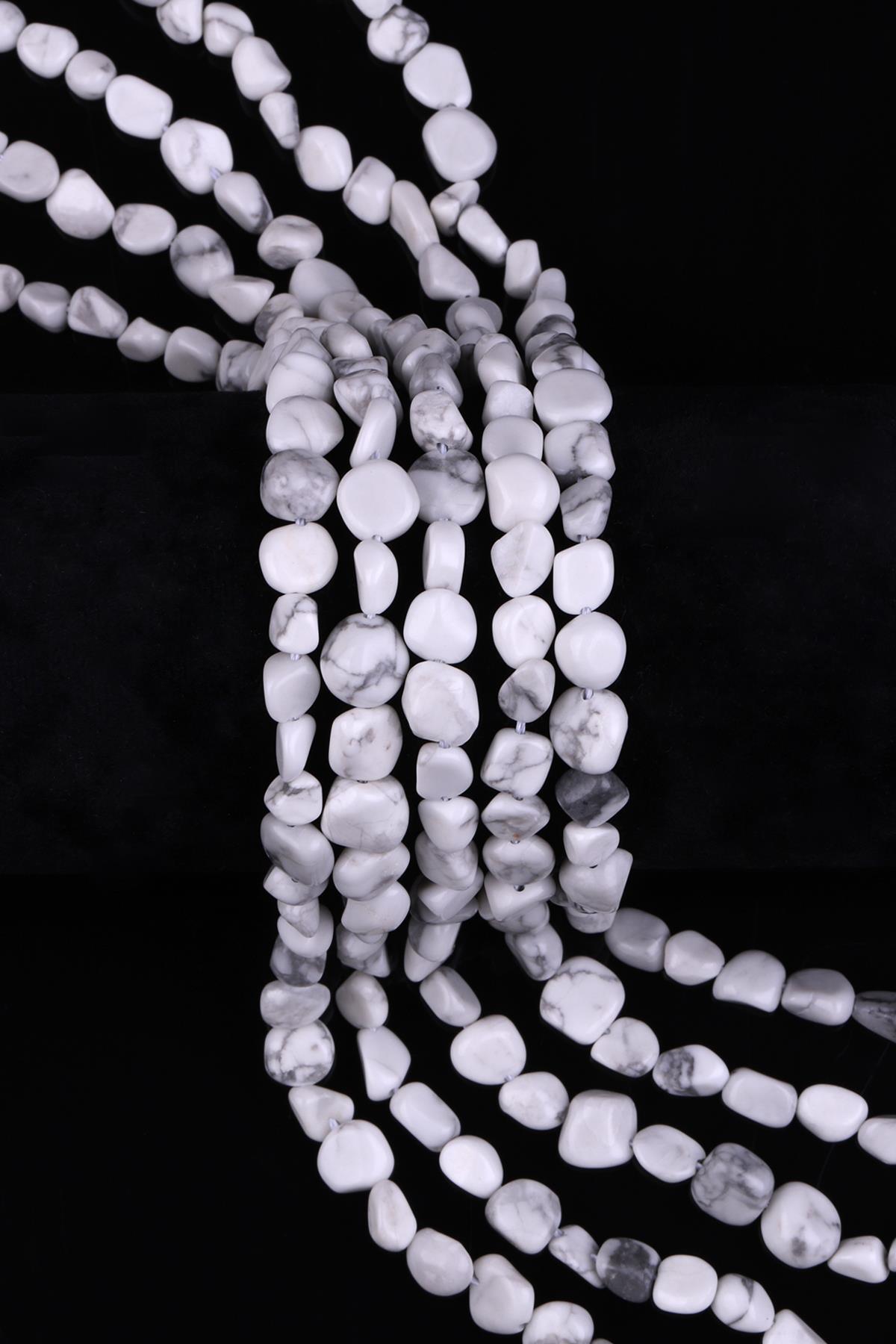 Havlit Doğal Taş Dizi 5 x 10 mm Mercimek Kesim