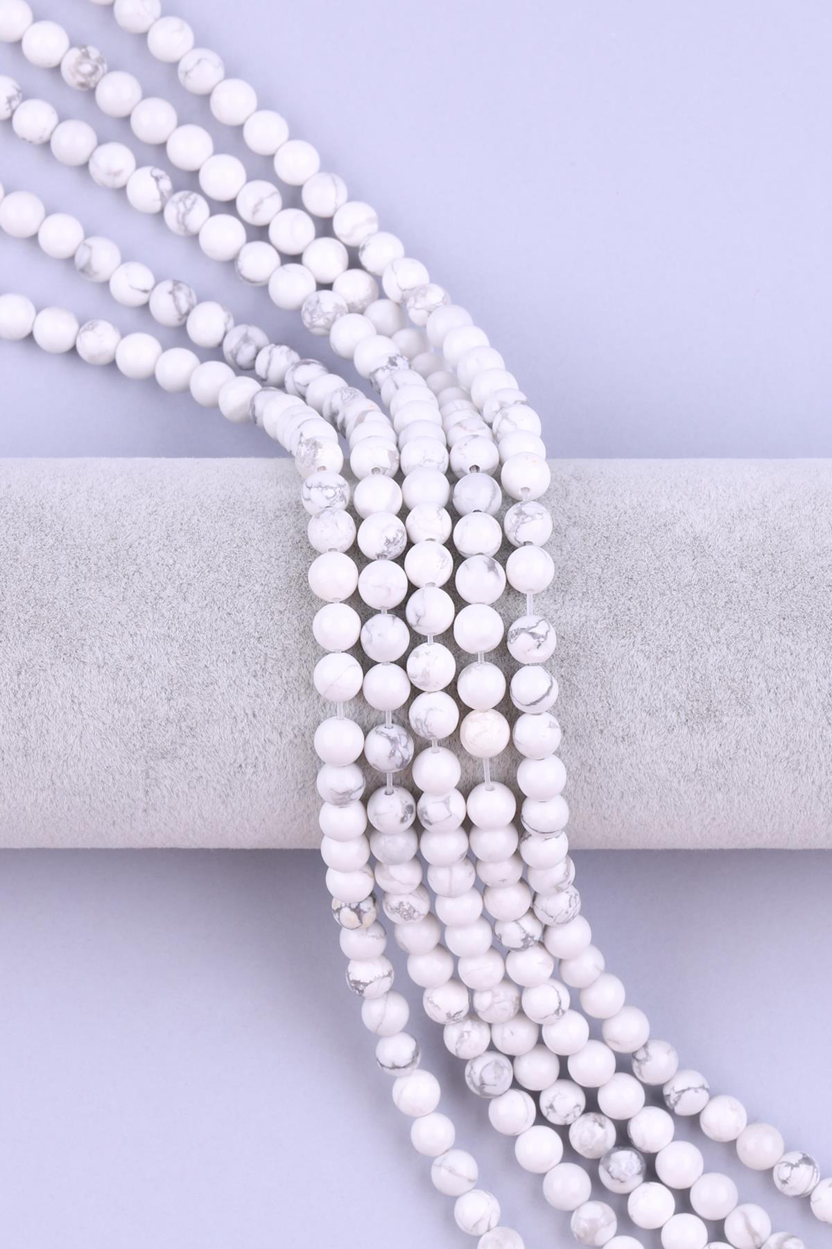 Havlit Doğal Taş Dizi 6 mm Küre Kesim