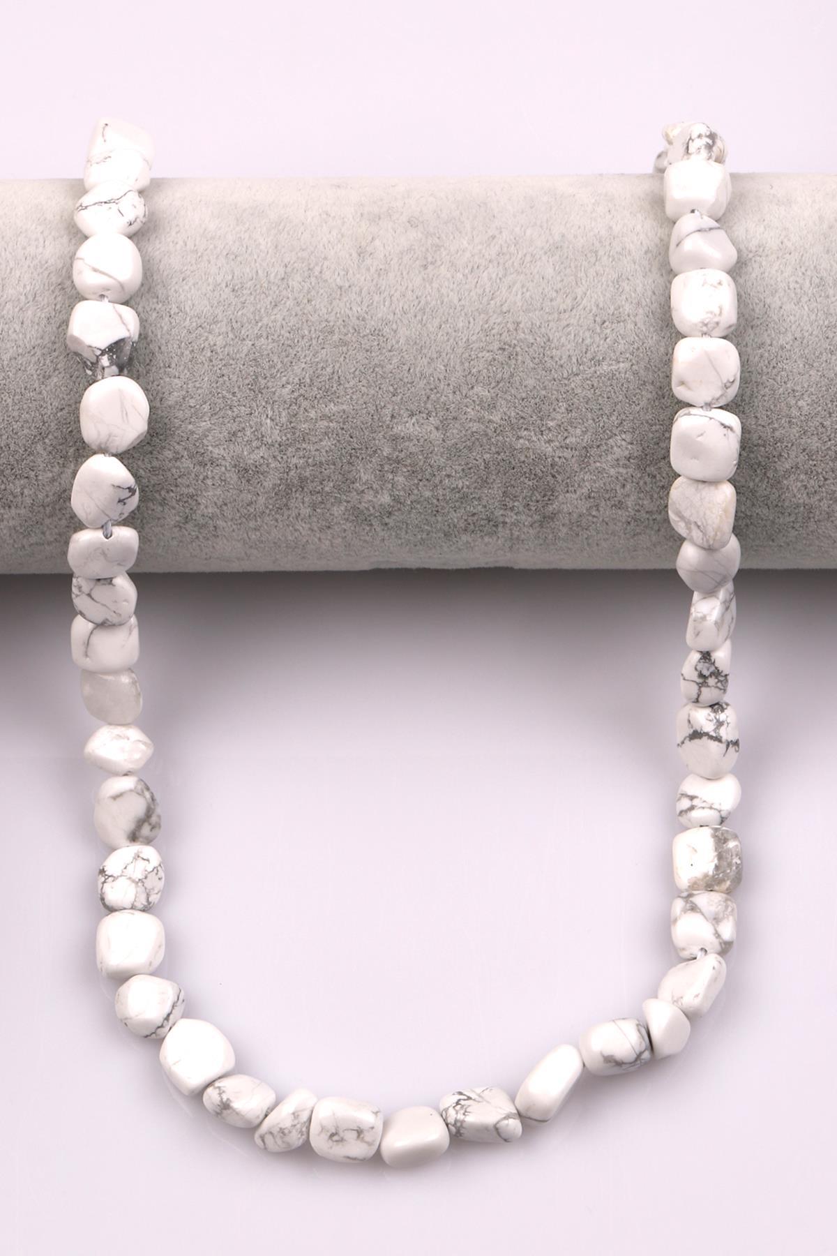 Havlit Doğal Taş Dizi 8 x 9 mm Mercimek Kesim