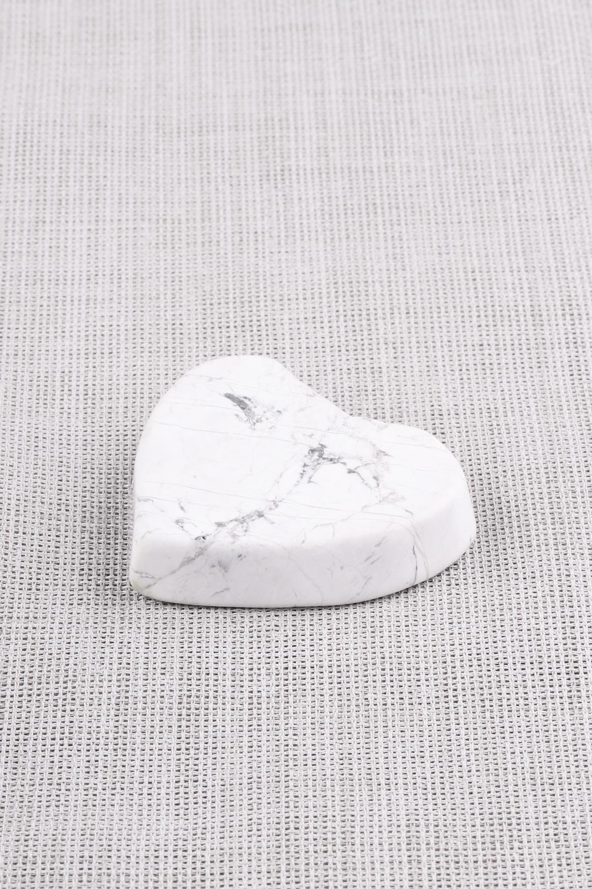 Havlit Doğal Taş İçi Oyuk Kalp