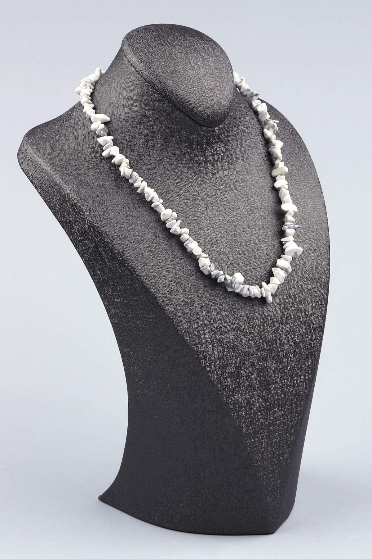 Havlit Doğal Taş Kırık Taş Kolye