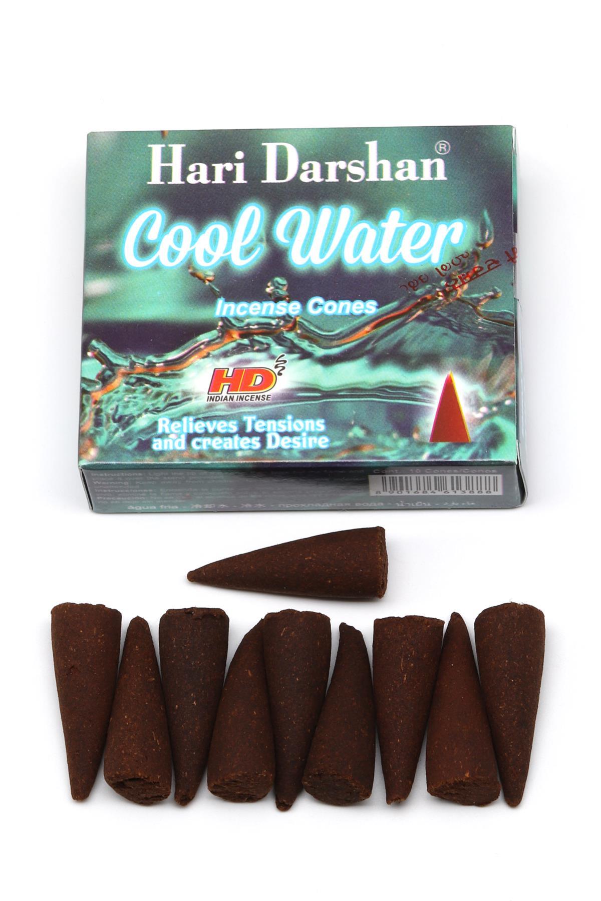 HD Tütsü Cool Water - Okyanus Kokusu 10'lu Koni Tütsü