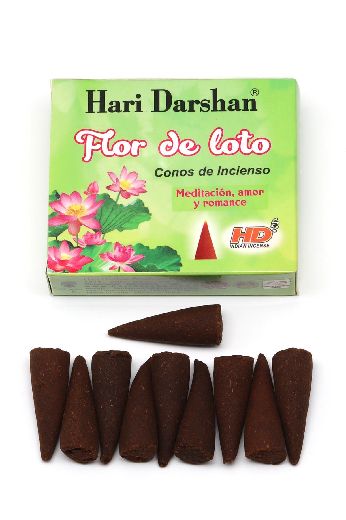 HD Tütsü Lotus - Lotus Çiçeği Kokusu 10'lu Koni Tütsü