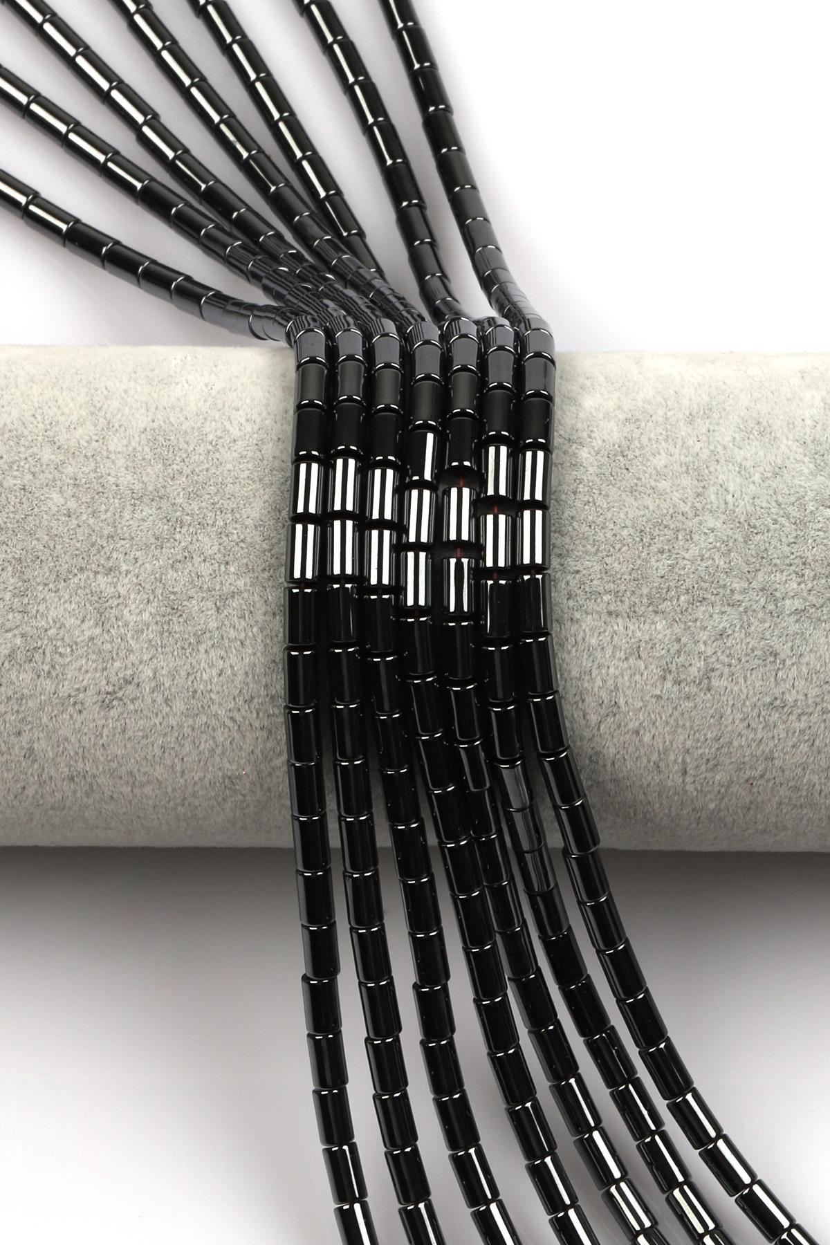 Hematit ( A Kalite ) Dizi 4 x 6 mm Silindir Kesim