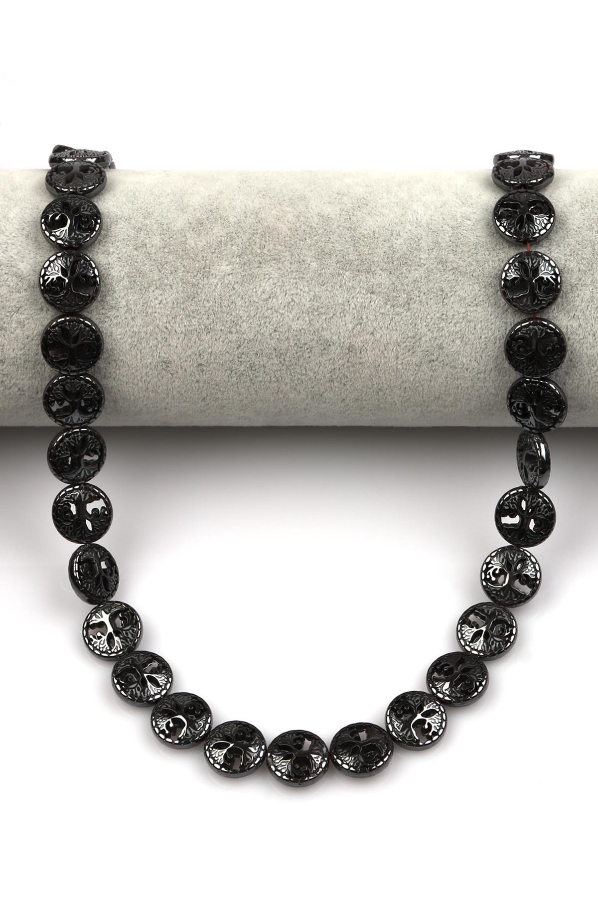 Hematit Dizi 12 mm Ağaç Model