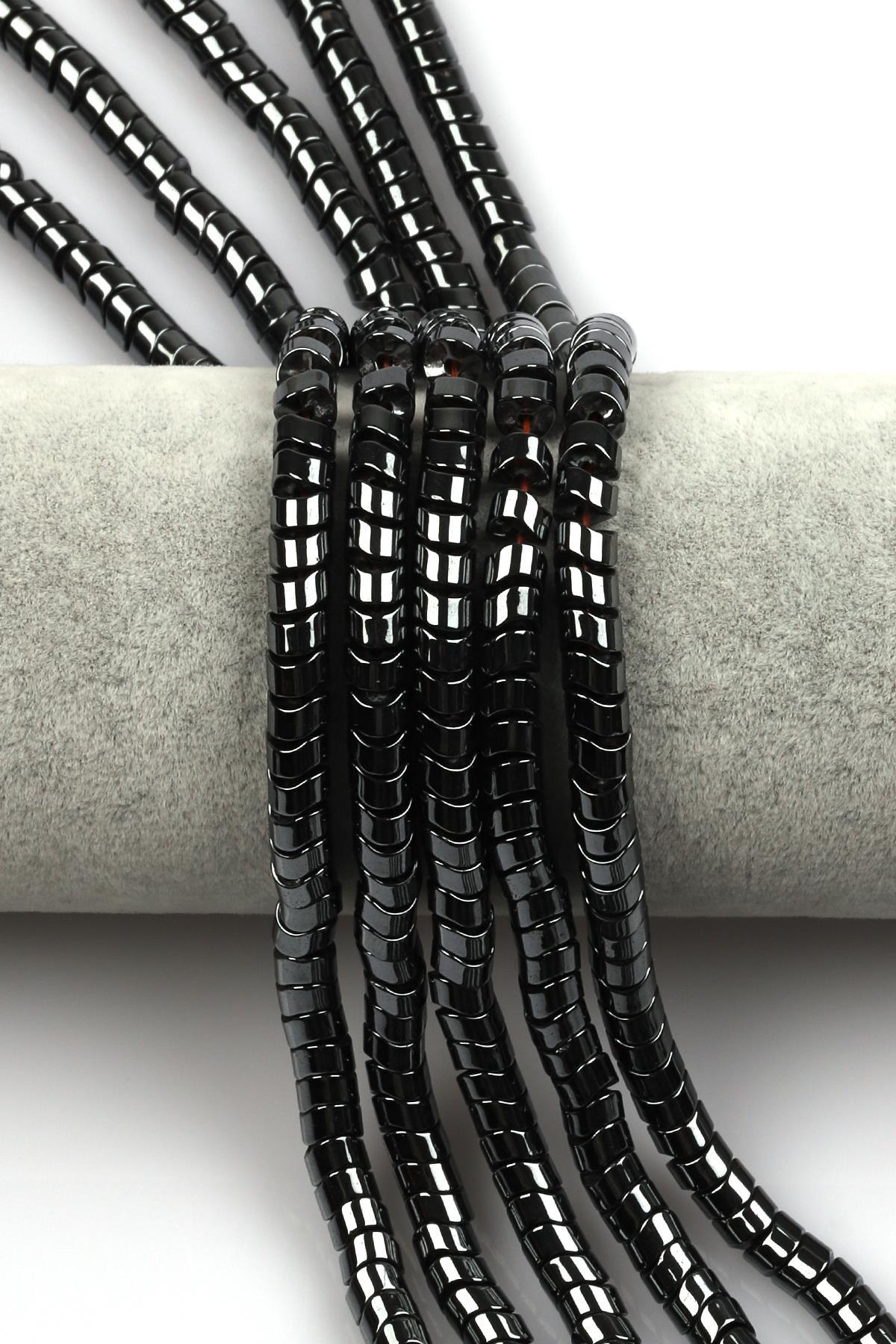 Hematit Dizi 3 x 6 mm Yılan Model