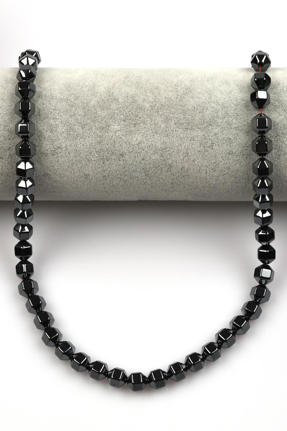 Hematit Dizi 6 x 7 mm Huni Kesim