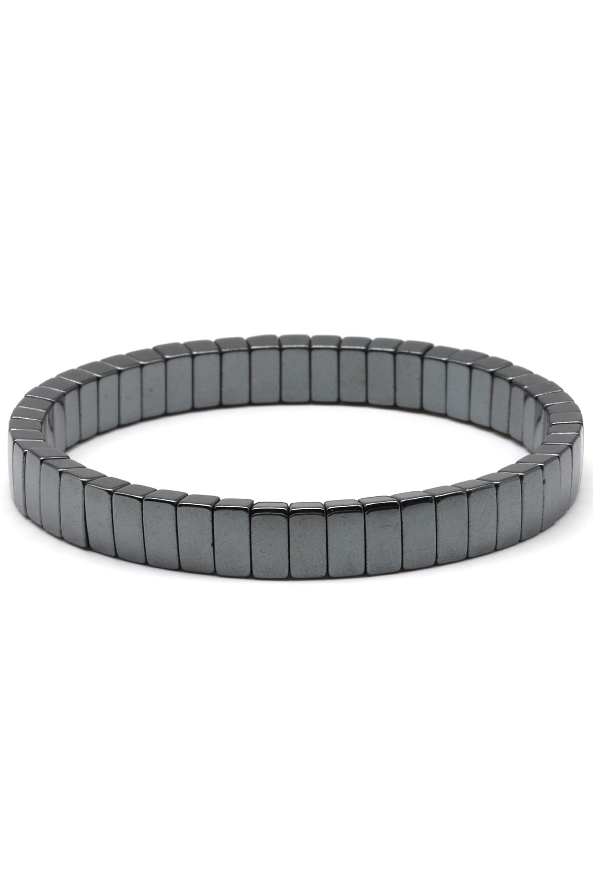 Hematit Doğal Taş Bileklik 4 x 8 mm Özel Kesim - BLK-2079