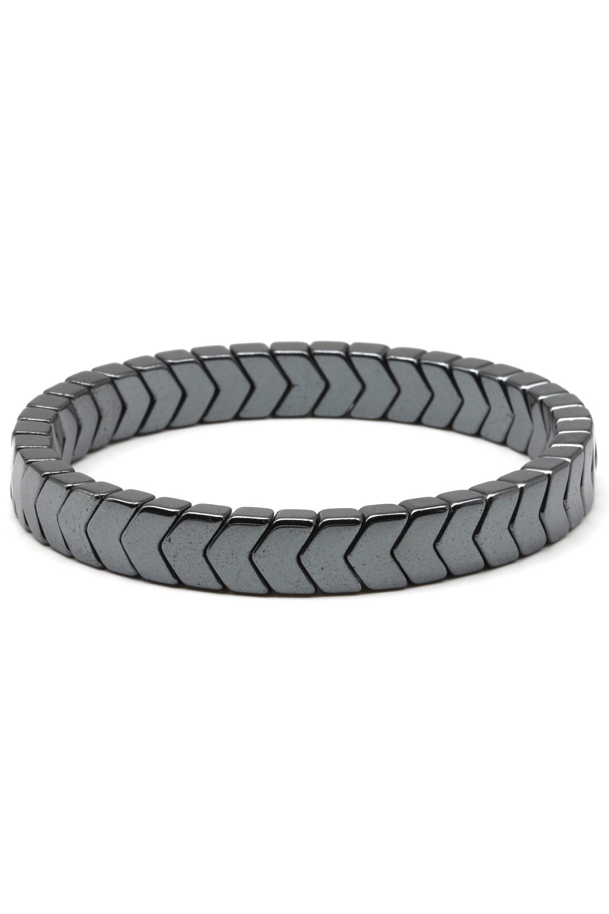 Hematit Doğal Taş Bileklik 6 x 8 mm Özel Kesim - BLK-2075