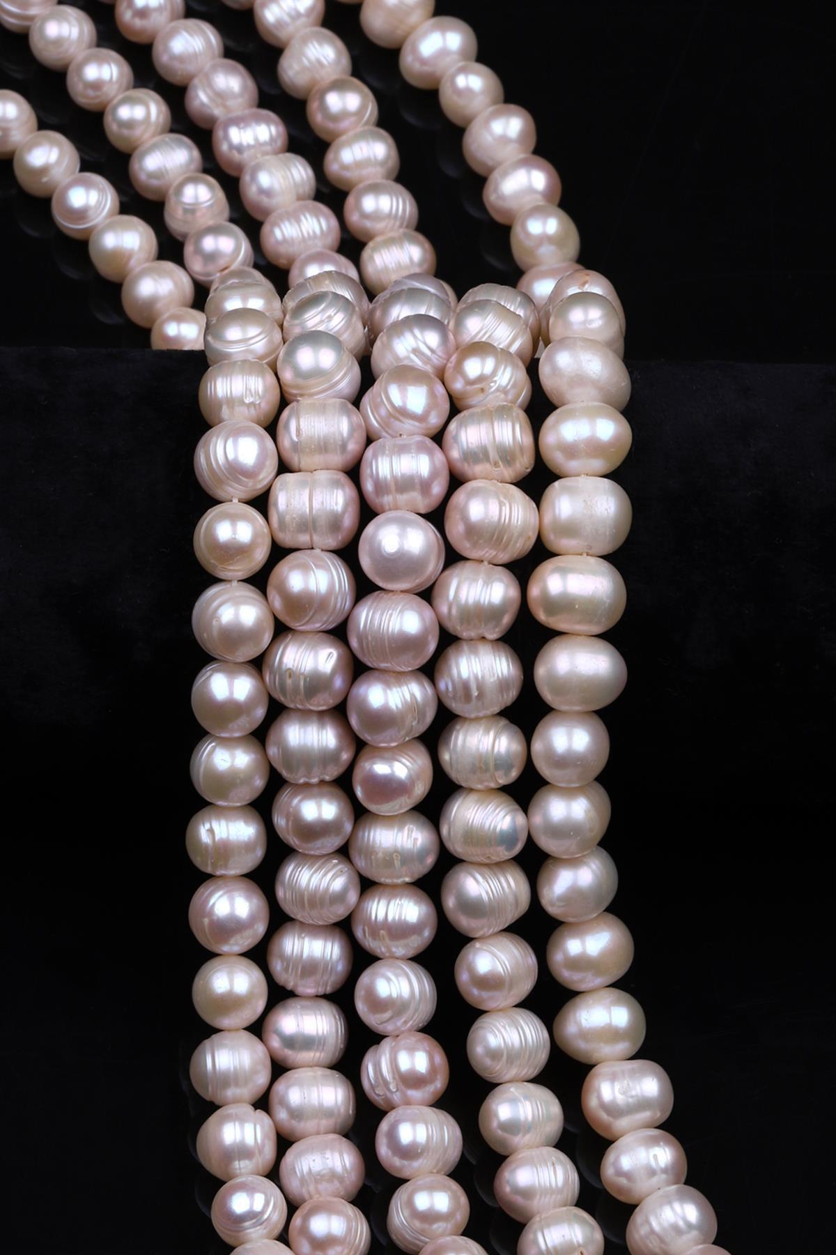 İnci Doğal Taş Dizi 10 mm Şekilsiz Kesim