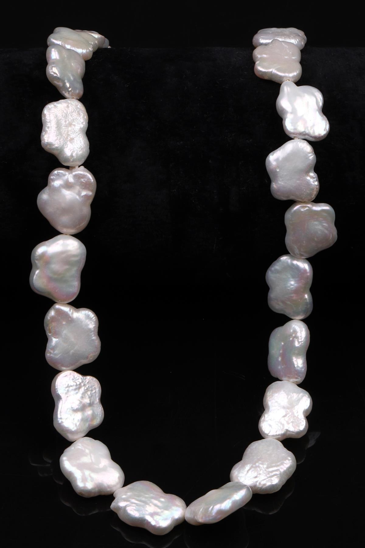 İnci Doğal Taş Dizi 11 x 15 mm Şekilsiz Kesim