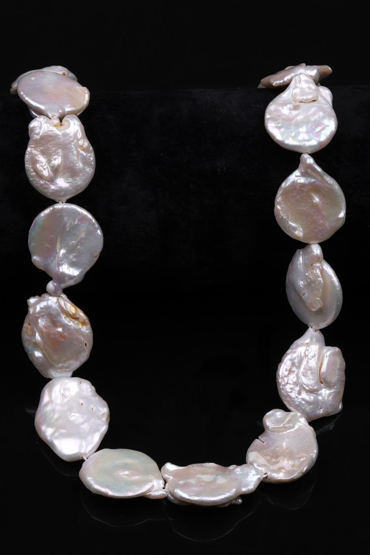 İnci Doğal Taş Dizi 18 x 20 mm Yuvarlak Kesim