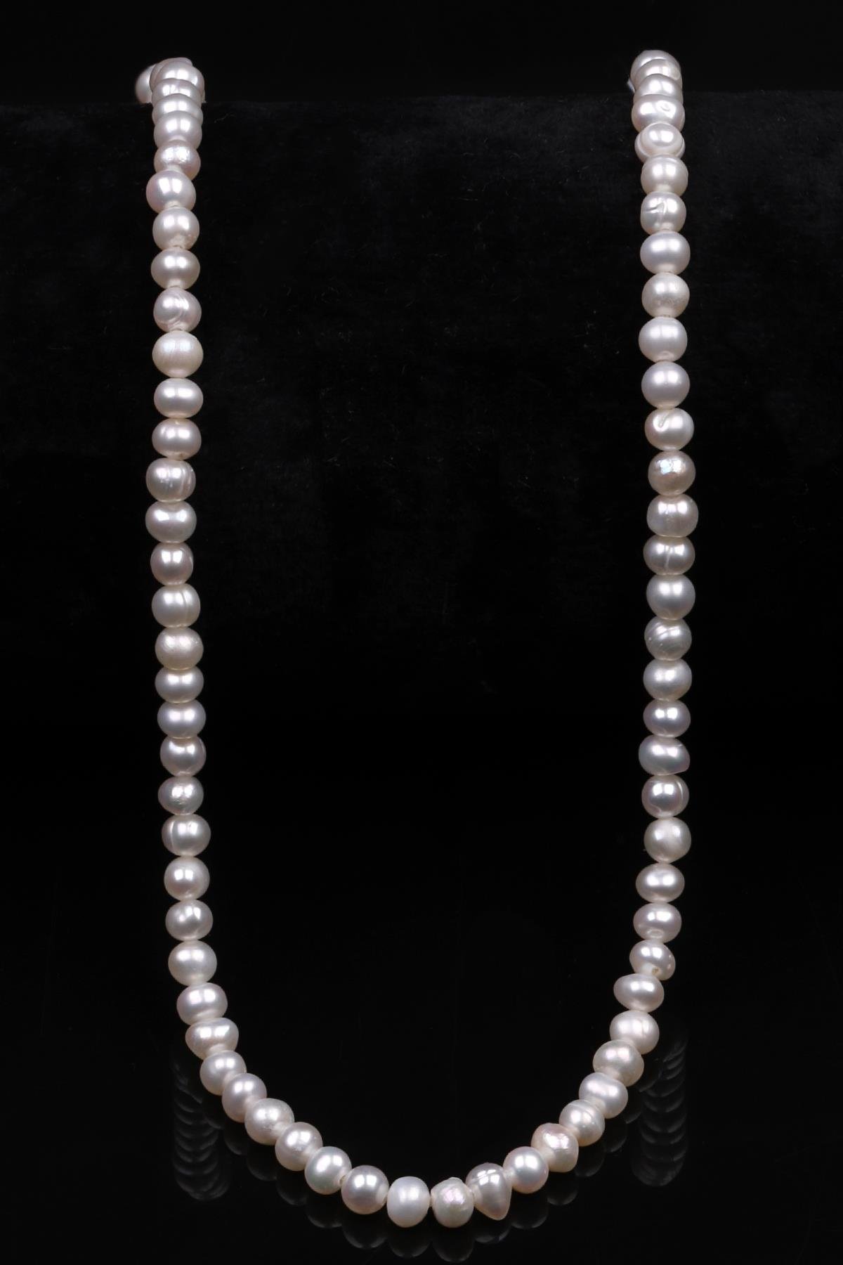 İnci Doğal Taş Dizi 4 mm Küre Kesim