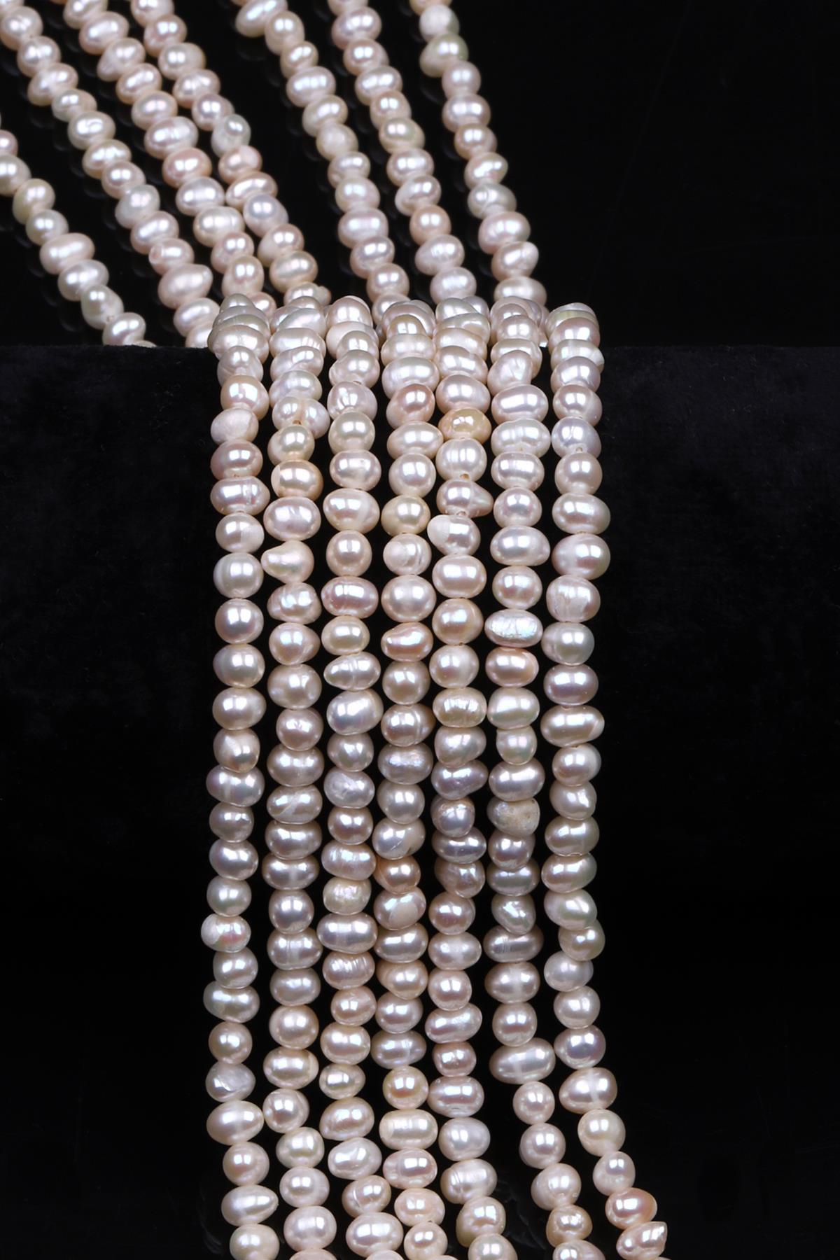 İnci Doğal Taş Dizi 4 mm Şekilsiz Kesim