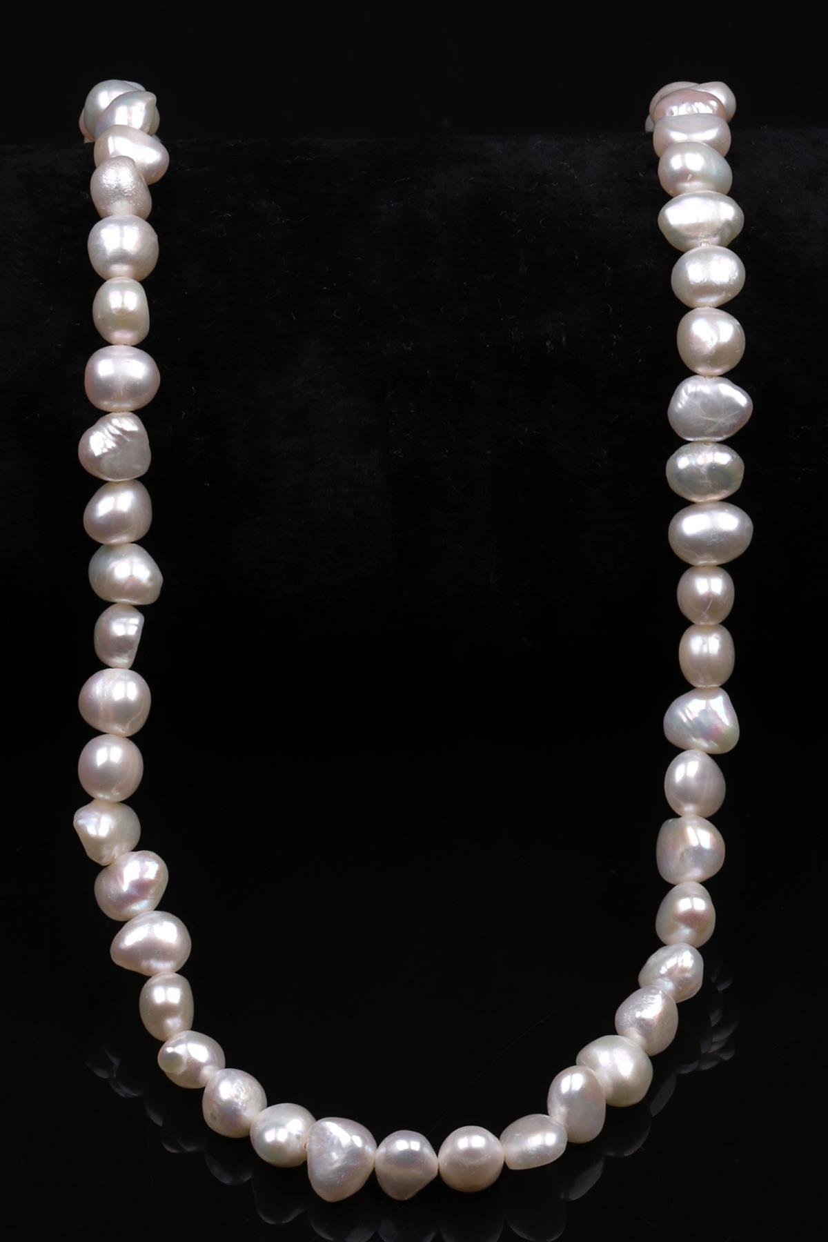 İnci Doğal Taş Dizi 6 x 7 mm Şekilsiz Kesim