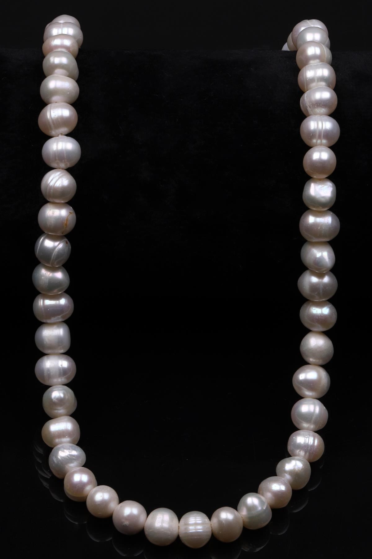 İnci Doğal Taş Dizi 6 x 8 mm Küre Kesim